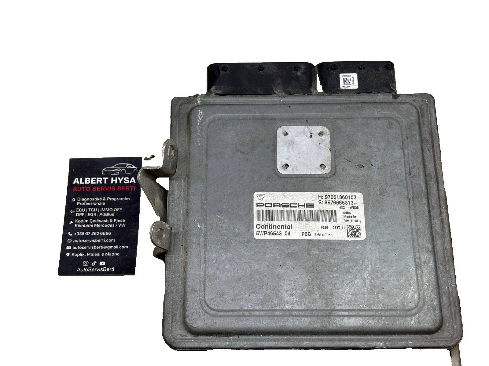 Continental Engine ECU Porsche 97061860103 EMS SDI 6.1 5WP46543 04