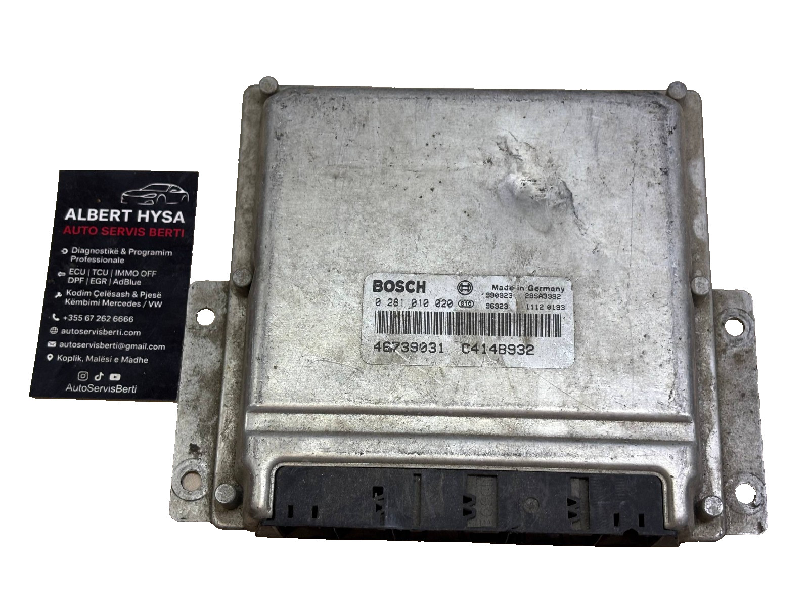 Bosch Engine ECU 46739031 EDC15C 0281010020
