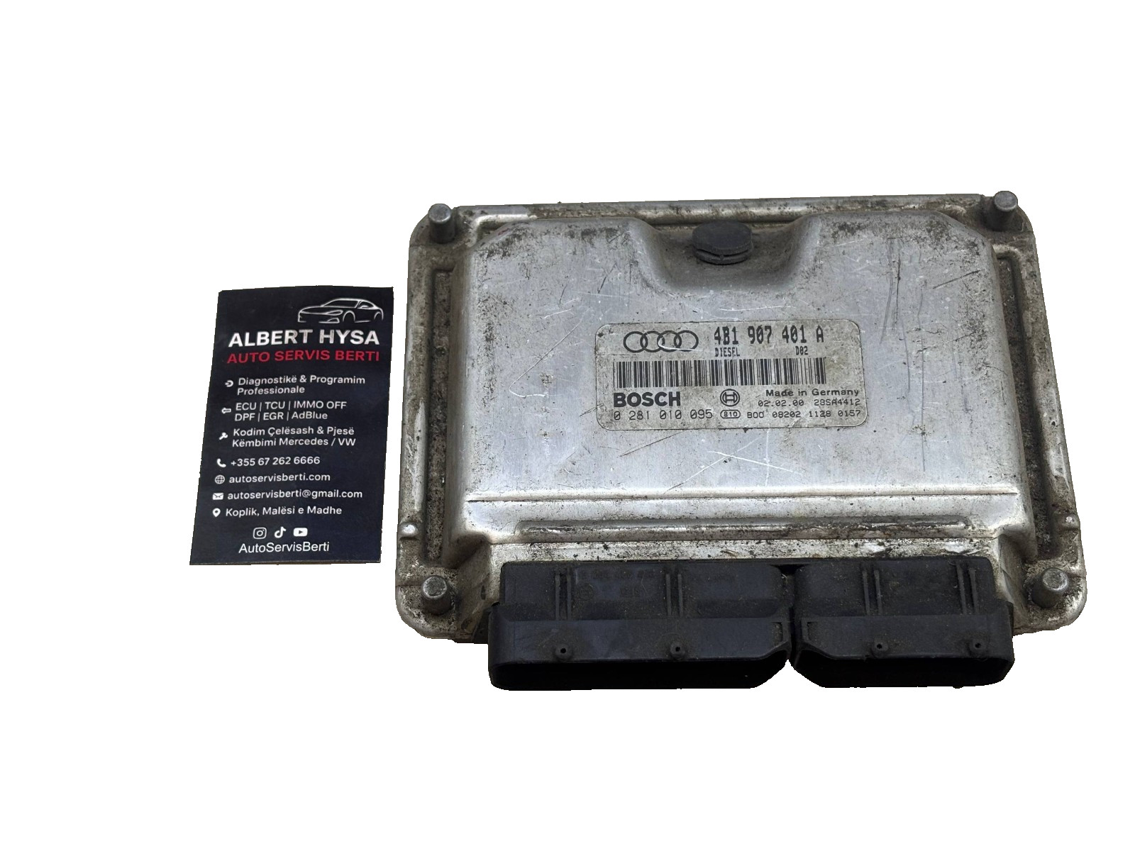 Bosch Engine ECU 4B1907401A EDC15VM 0281010095
