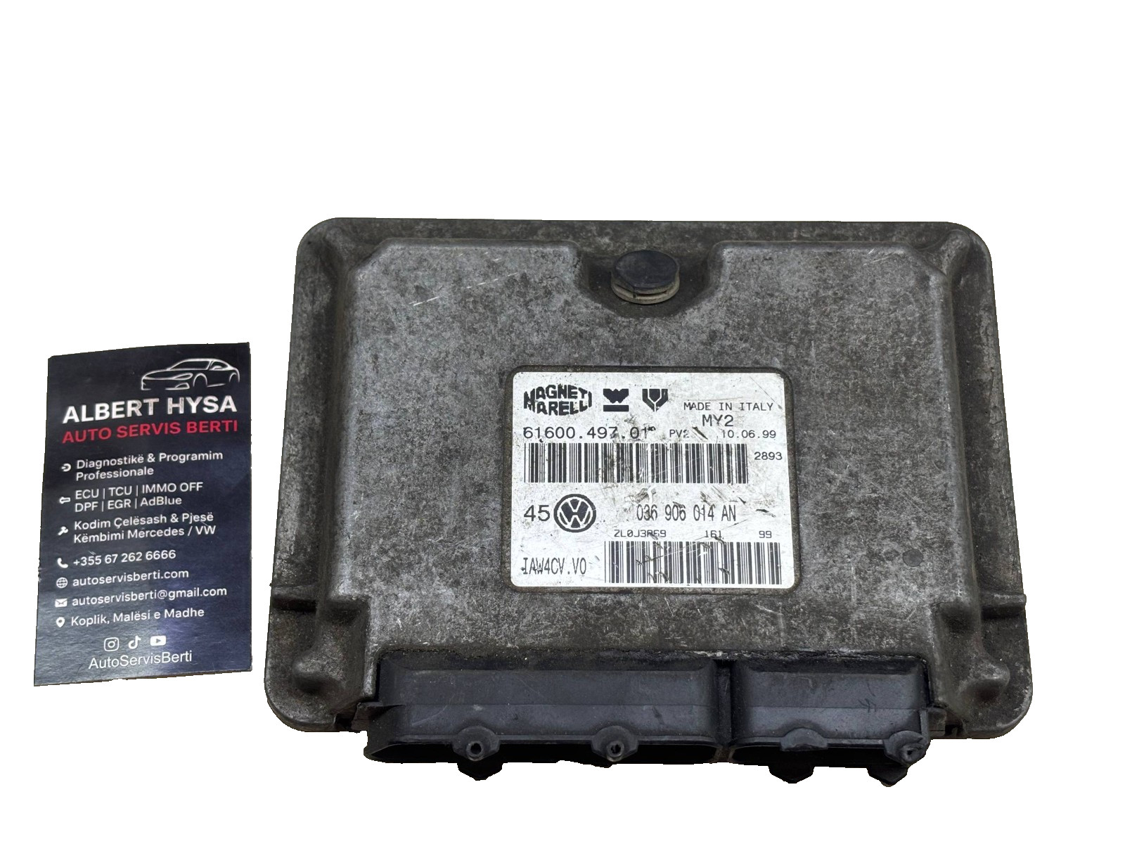 Magneti Marelli Engine ECU 036906014AN IAW4CV.V0 61600.497.01