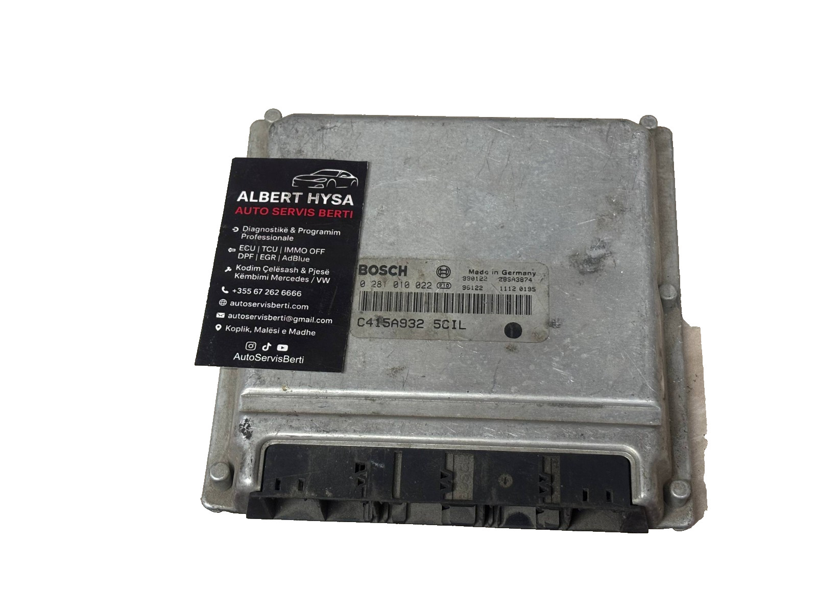 C415A932 5CIL Bosch 0281010022 Engine ECU Diesel 5 Cylinder OEM Control Module