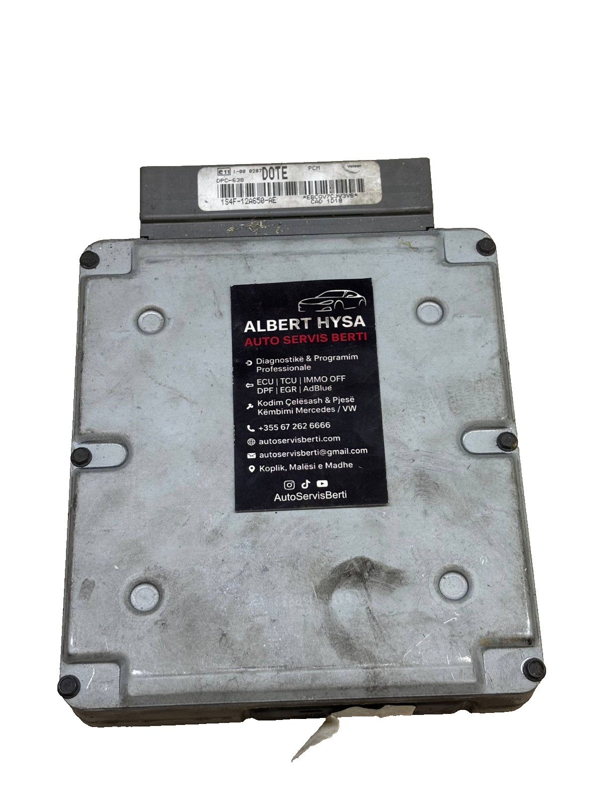 Ford 1S4F-12A650-AE Engine ECU DPC-638 OEM DOTE Control Module