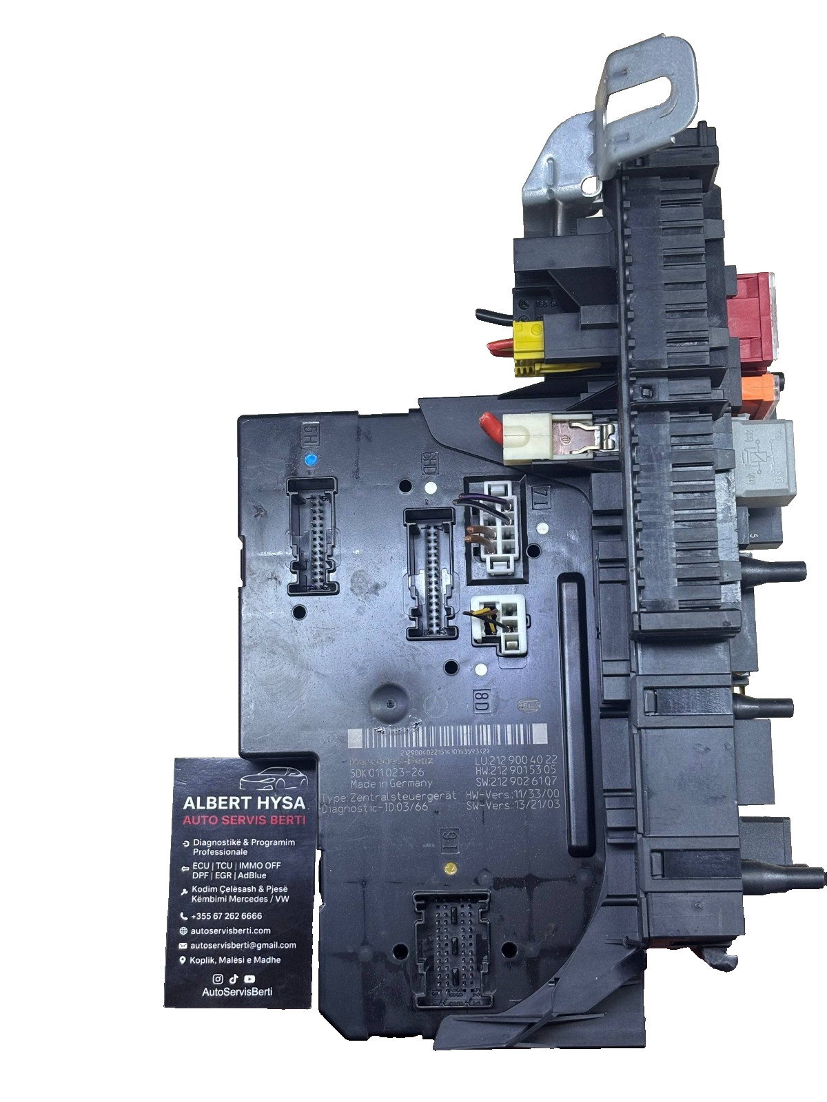 Mercedes-Benz SAM Module 5DK011023-26 A2129004022 OEM Fuse Relay Control Unit
