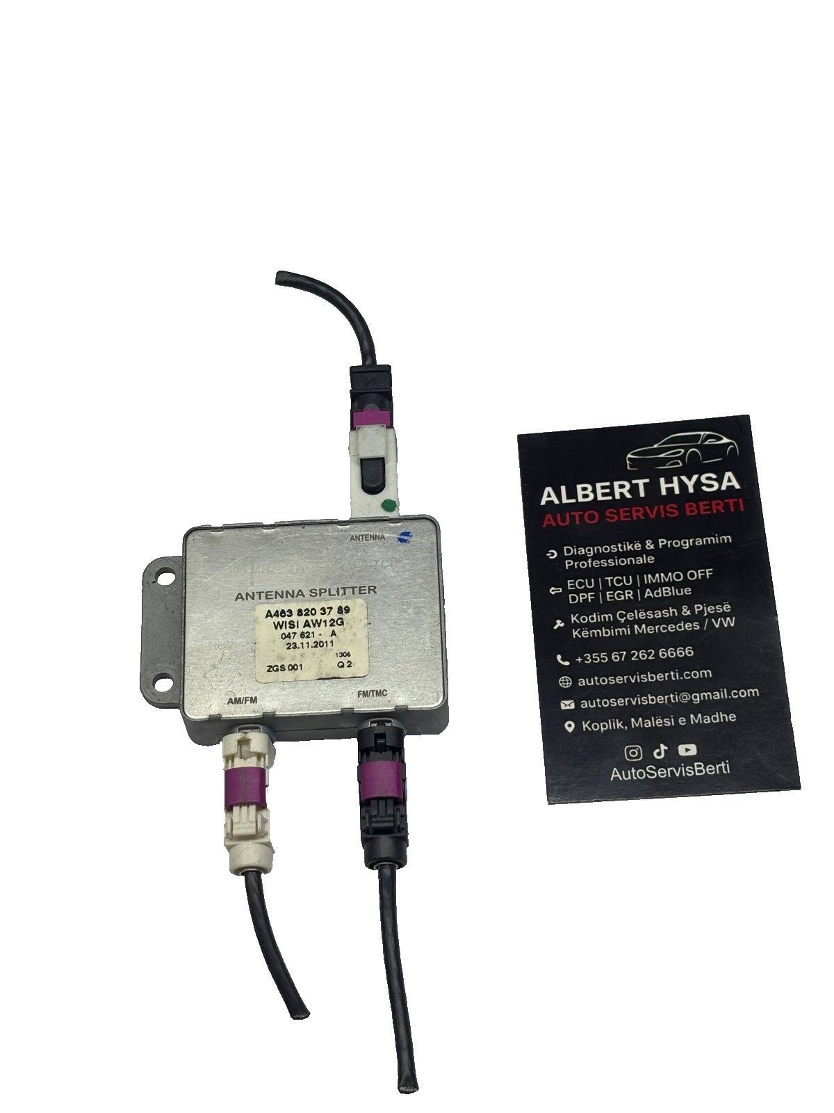 Antenna Amplifier Antenna Splitter A4638203789 MERCEDES