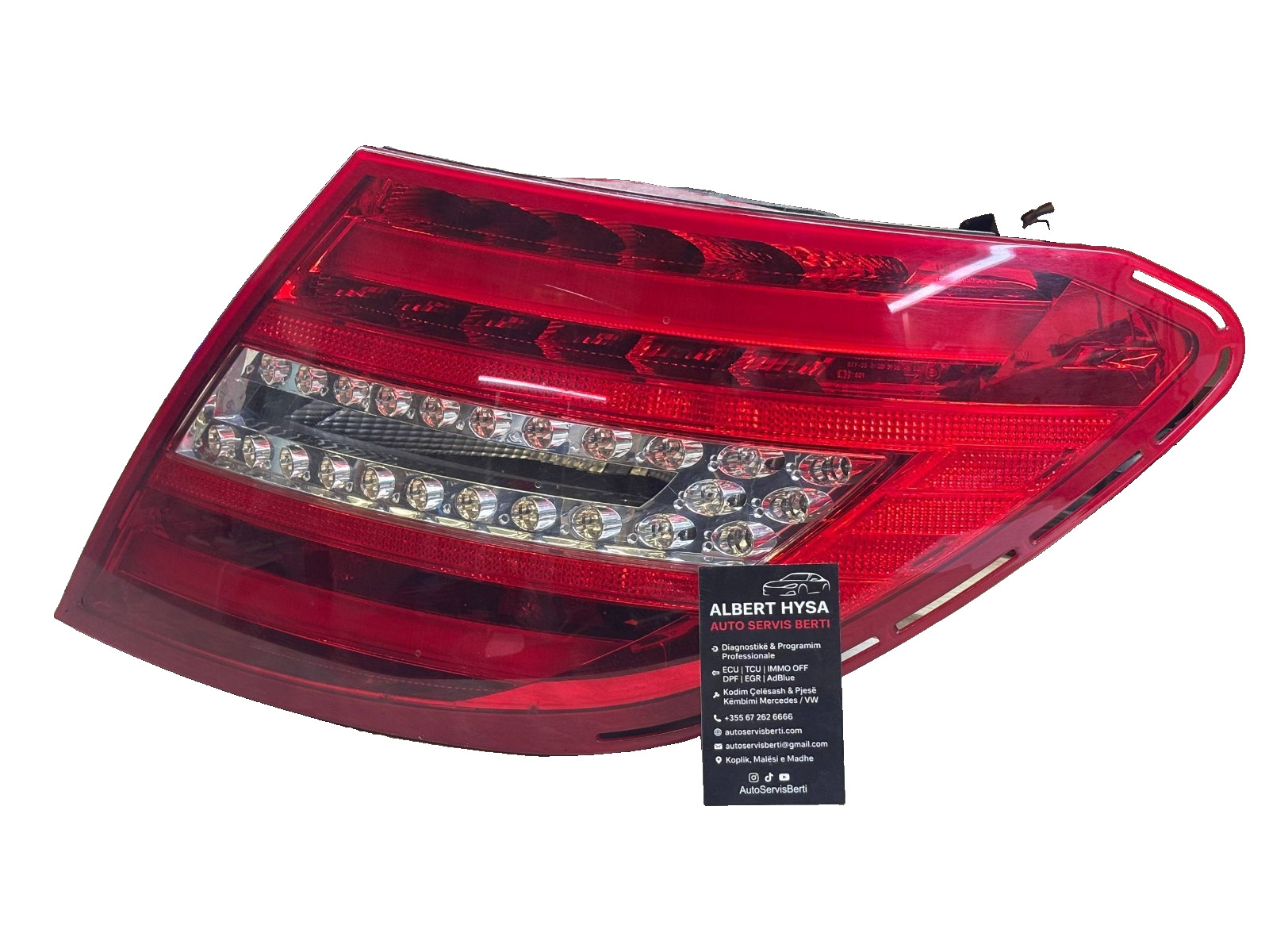 Mercedes C-Class W204 Rear Left LED Tail Light Lamp A2049060503 Genuine OEM
