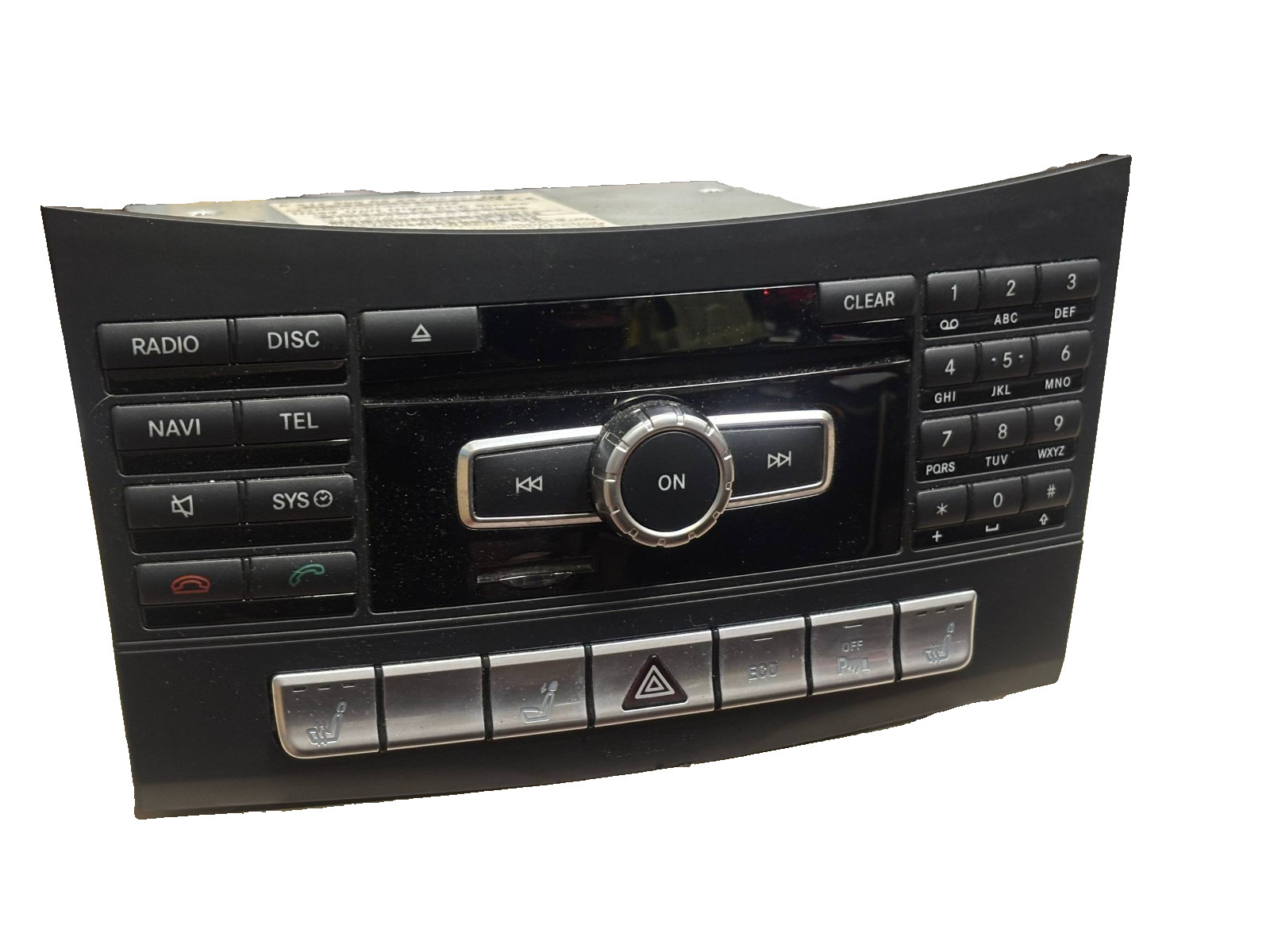 Mercedes W212 Head Unit Audio 20 Radio CD Navi A2129006423 Mitsubishi OEM