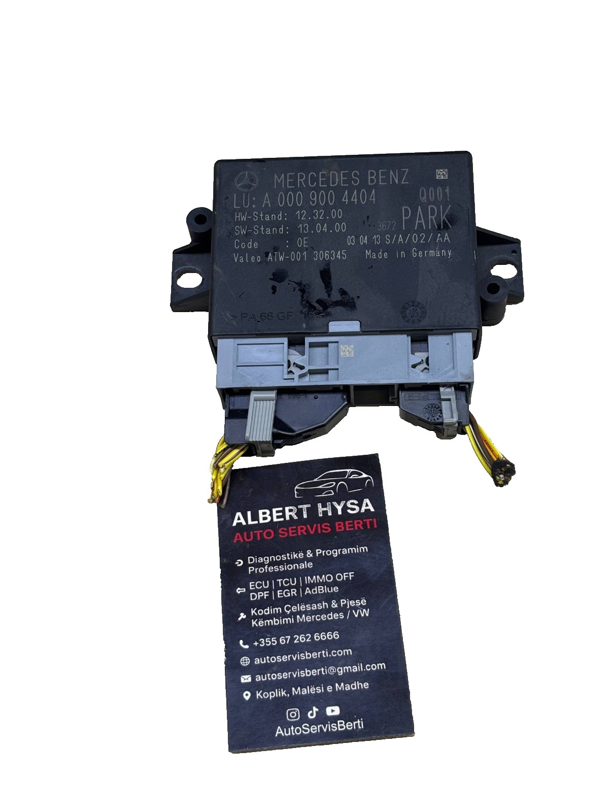 Mercedes-Benz E W212 Parking PDC control unit module A0009004404
