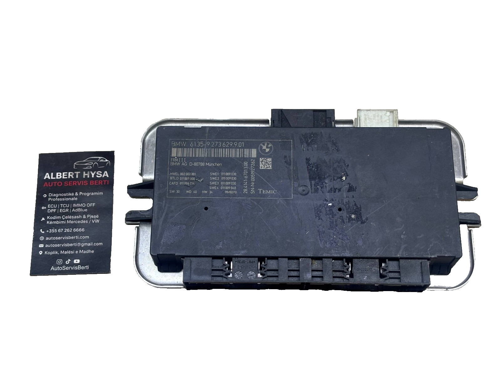 BMW Light Control Module 6135-9273629901