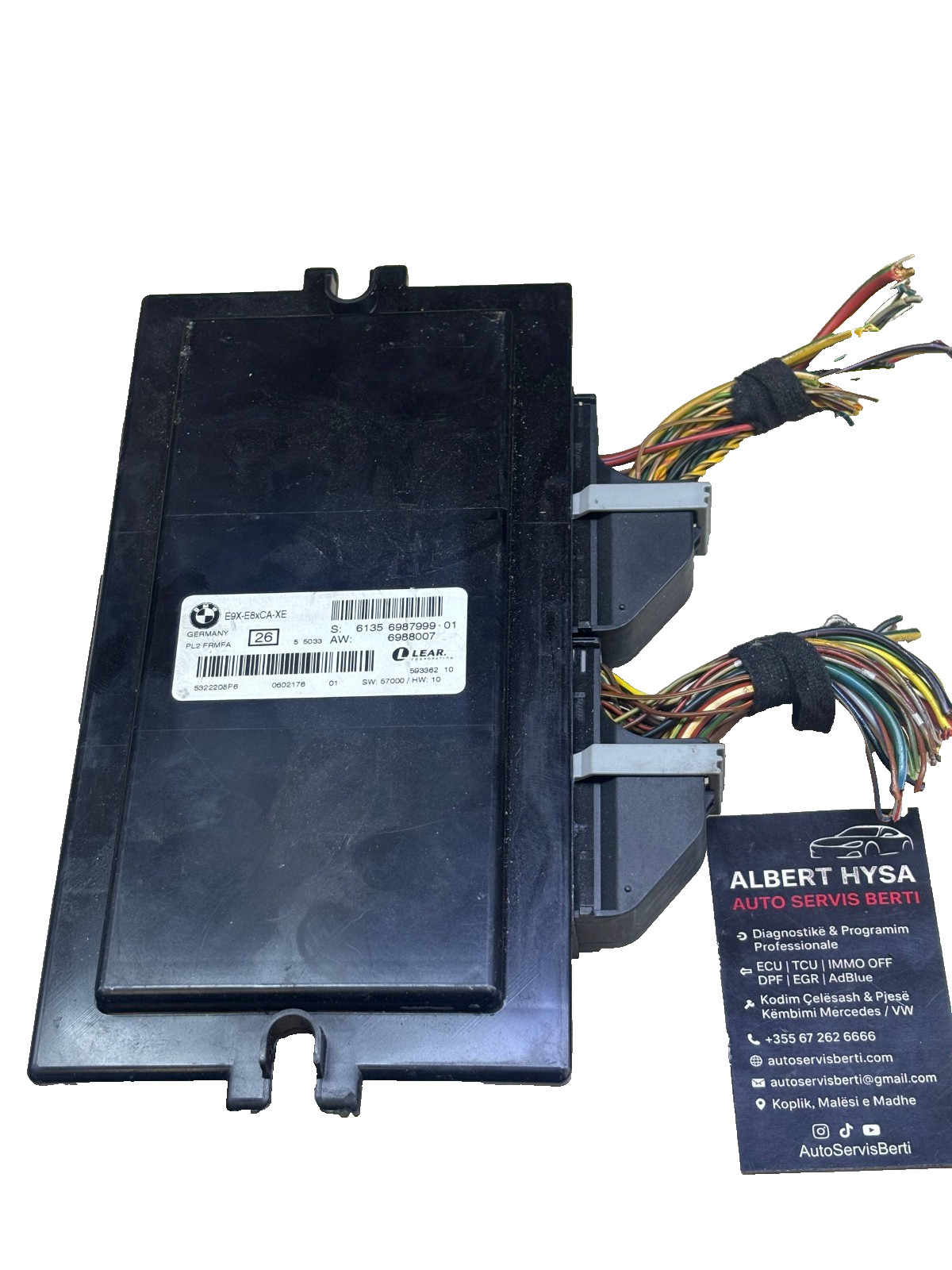 BMW LIGHT MODULE LCM LIGHT CONTROL MODULE 6135 6987999 01