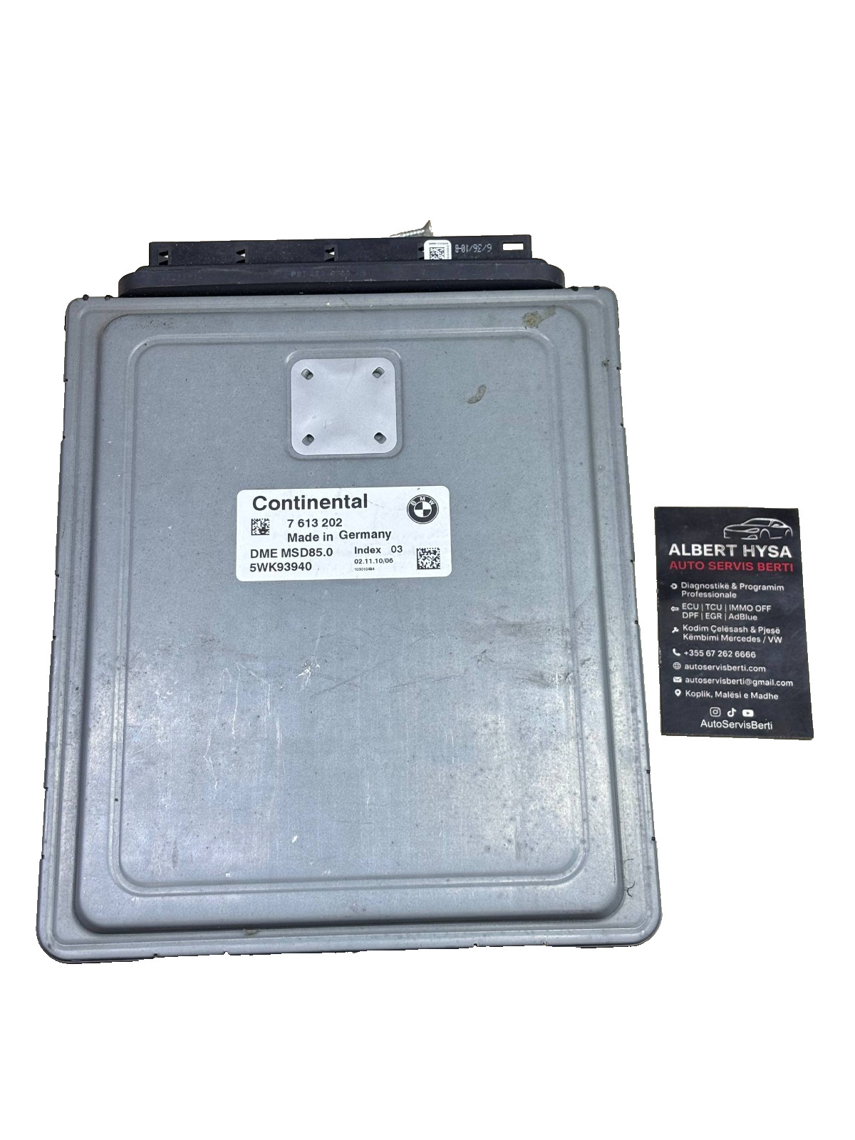 BMW DME MSD85 ECU 7613202 5WK93940 Continental Engine Control Unit OEM