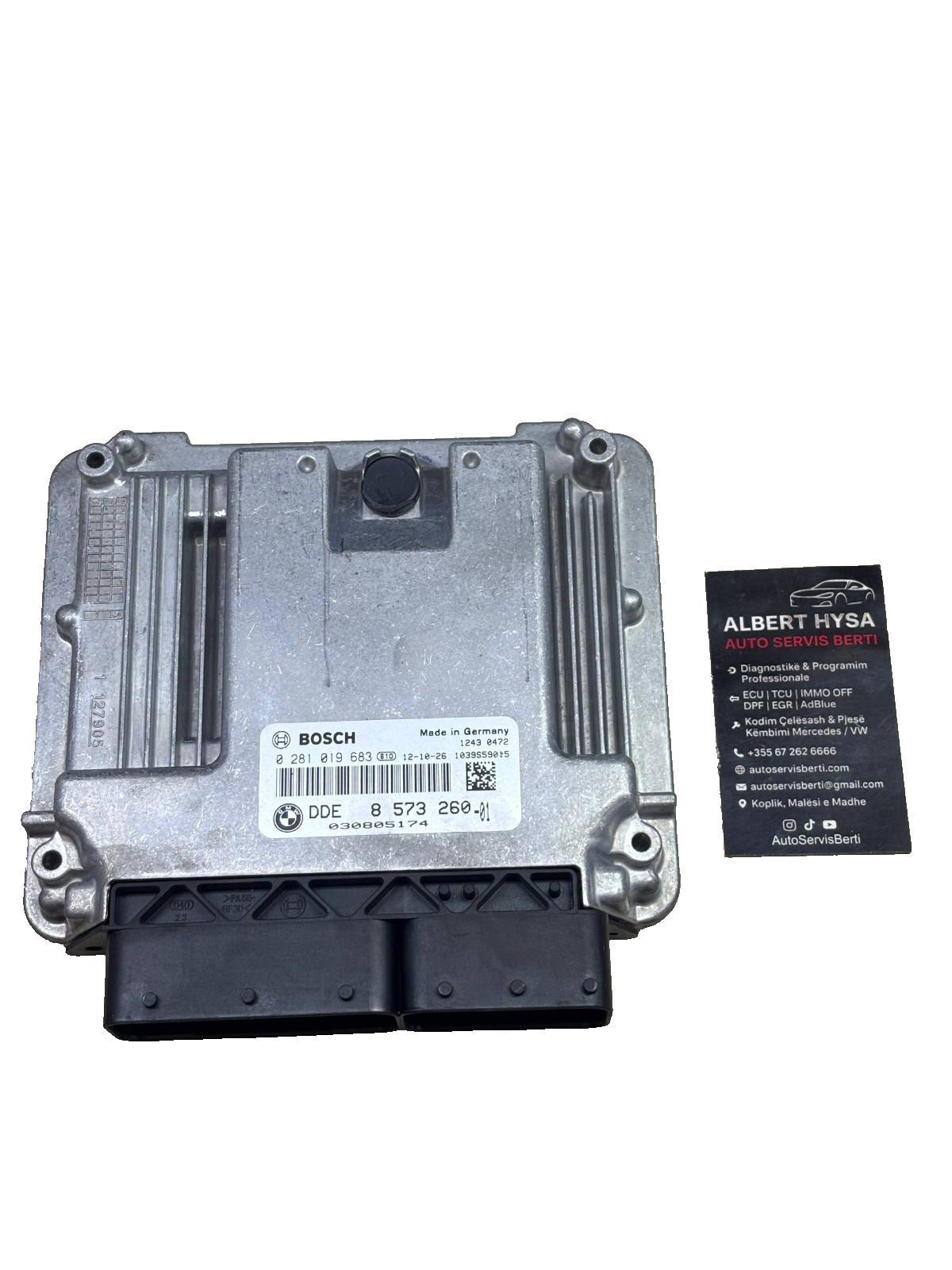 BMW DDE EDC17C50 ECU 8573260 0281019683 Bosch Diesel Engine Computer OEM