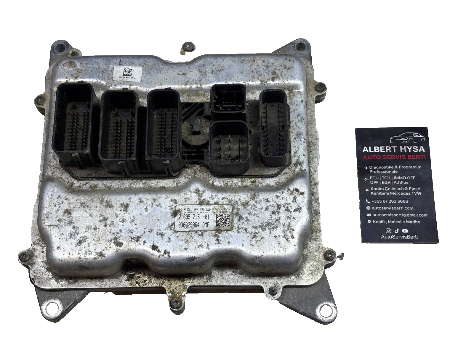 BMW Engine ECU DME 0261S07738 Bosch OEM Genuine Control Module Tested