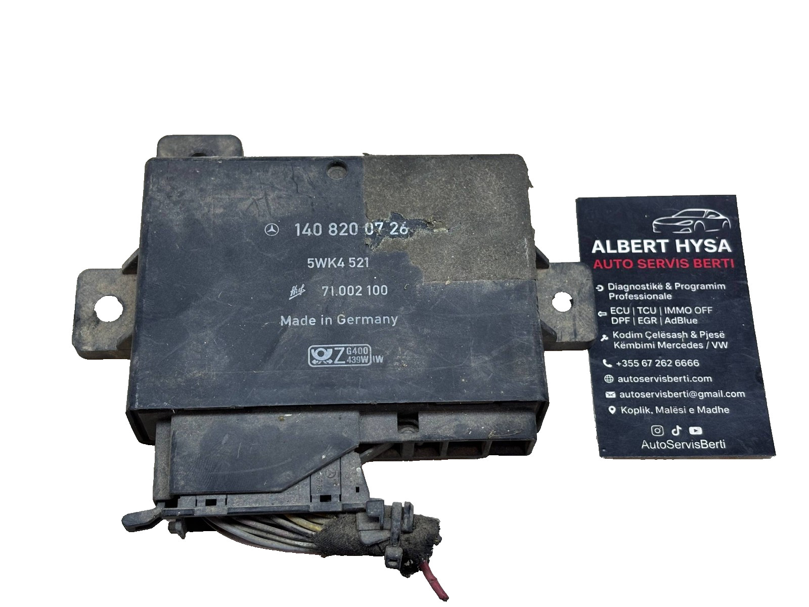 1408200726 Central Locking Module Door Control Unit OEM