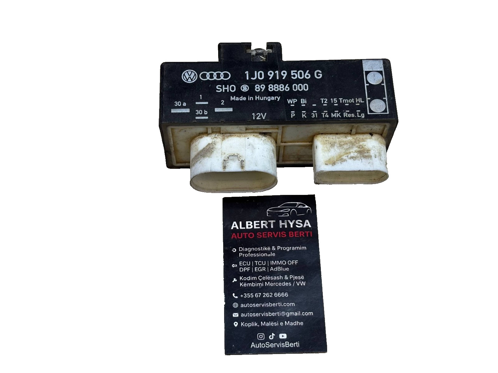 1J0919506G Radiator Fan Control Module OEM