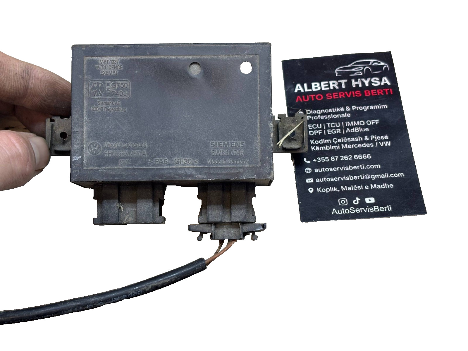6H0953257A Immobilizer Control Unit Module OEM