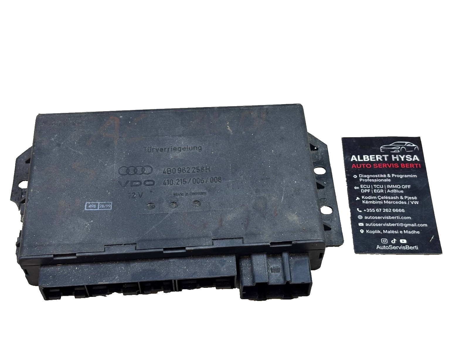4B0962258H Comfort Module OEM