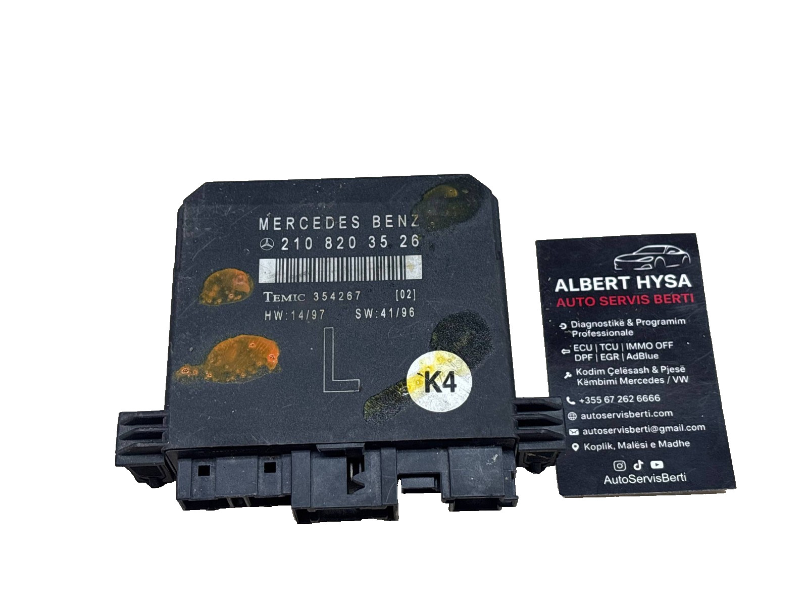 2108203526 Genuine Control Unit L OEM