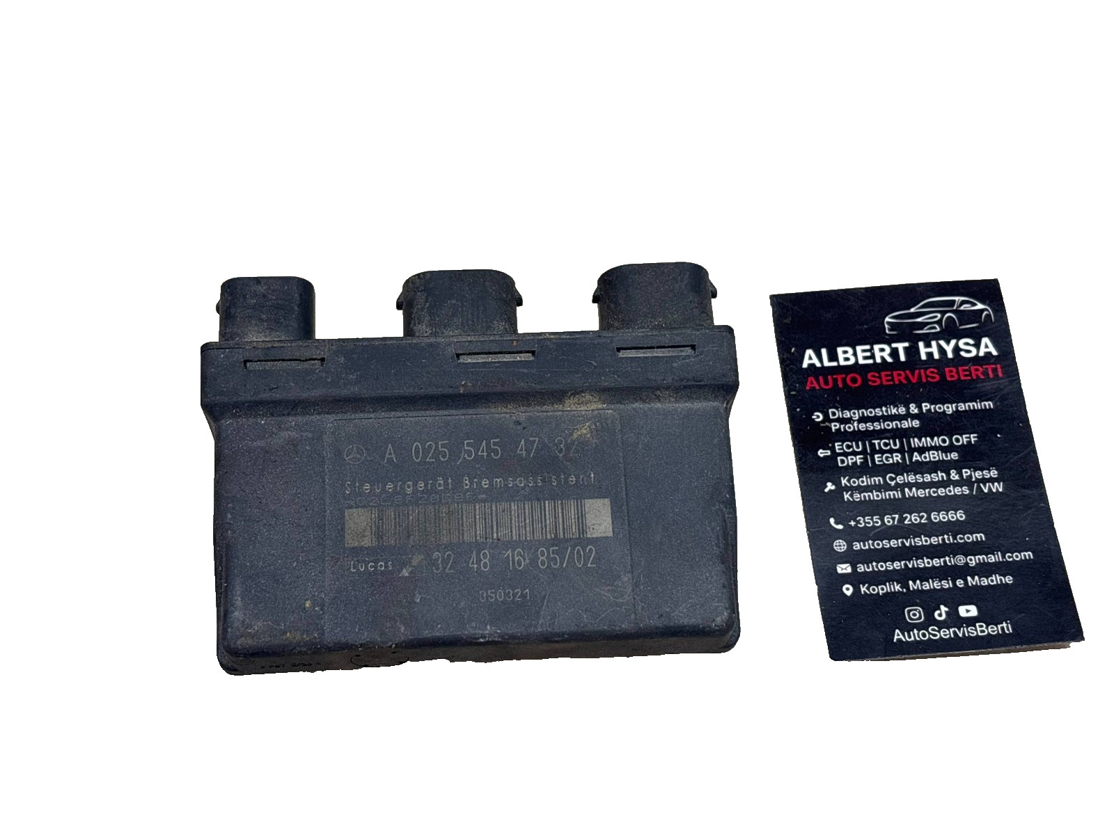 A0255454732 Genuine Brake Assist Module OEM