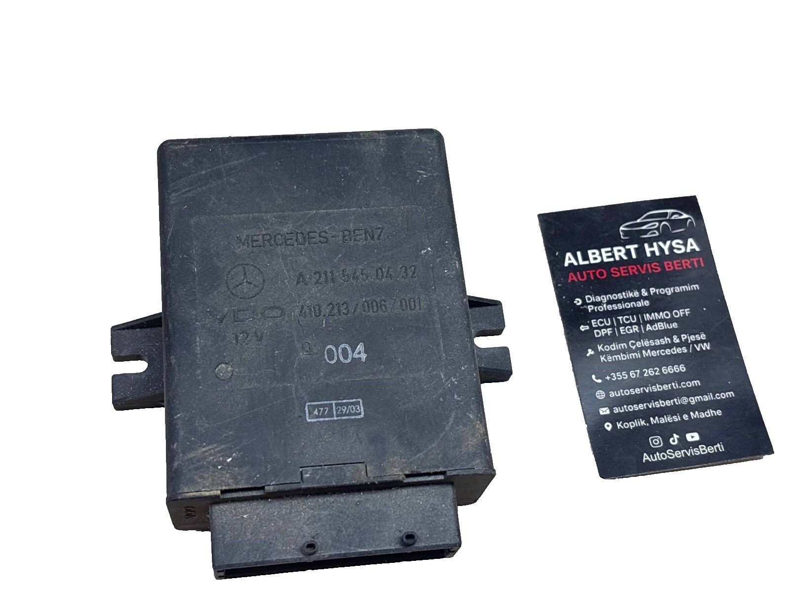 A2115450432 Genuine Air Suspension Control Unit OEM