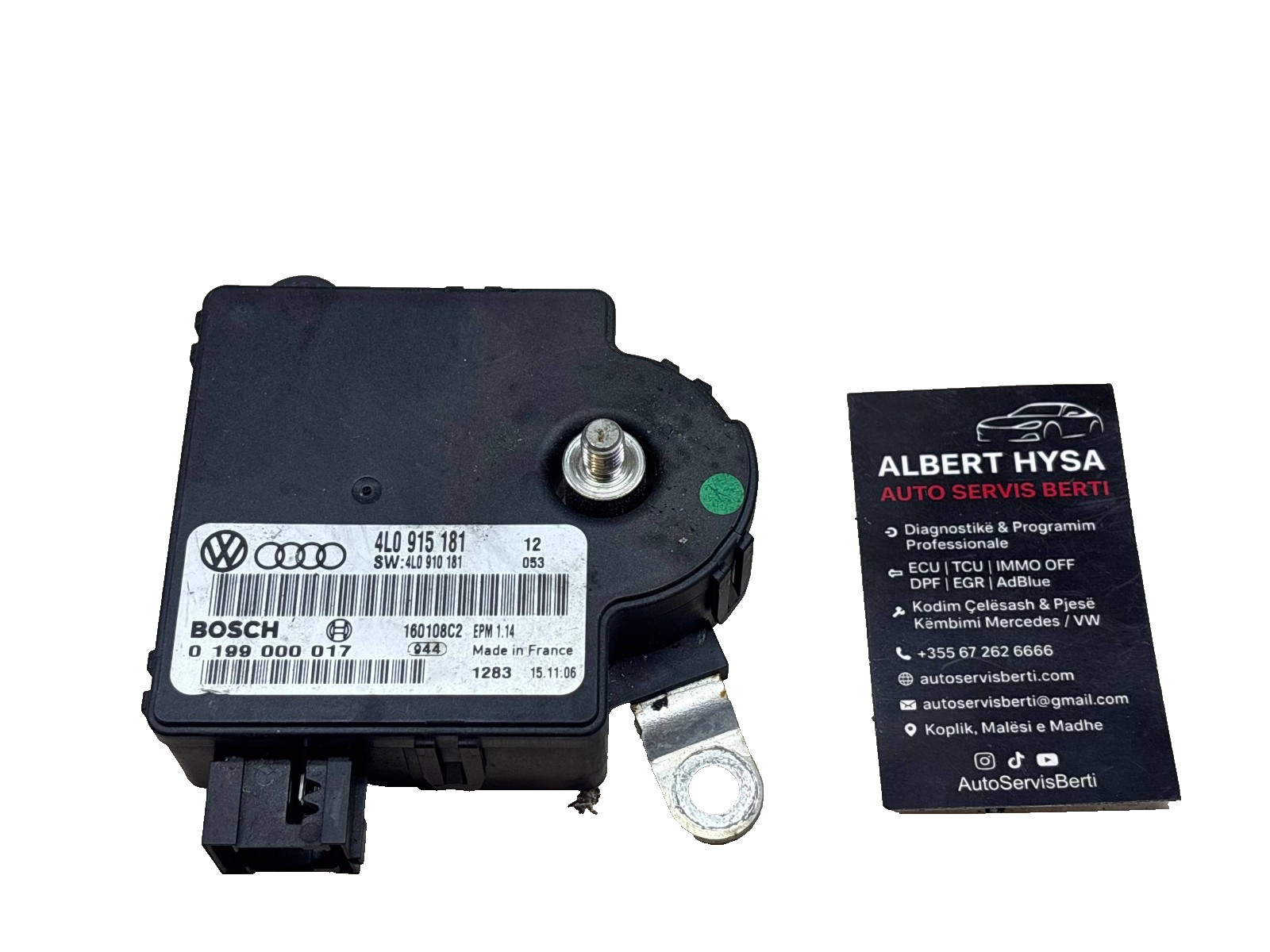 4L0915181 Genuine BOSCH Power Supply Battery Control Module 0199000017 OEM
