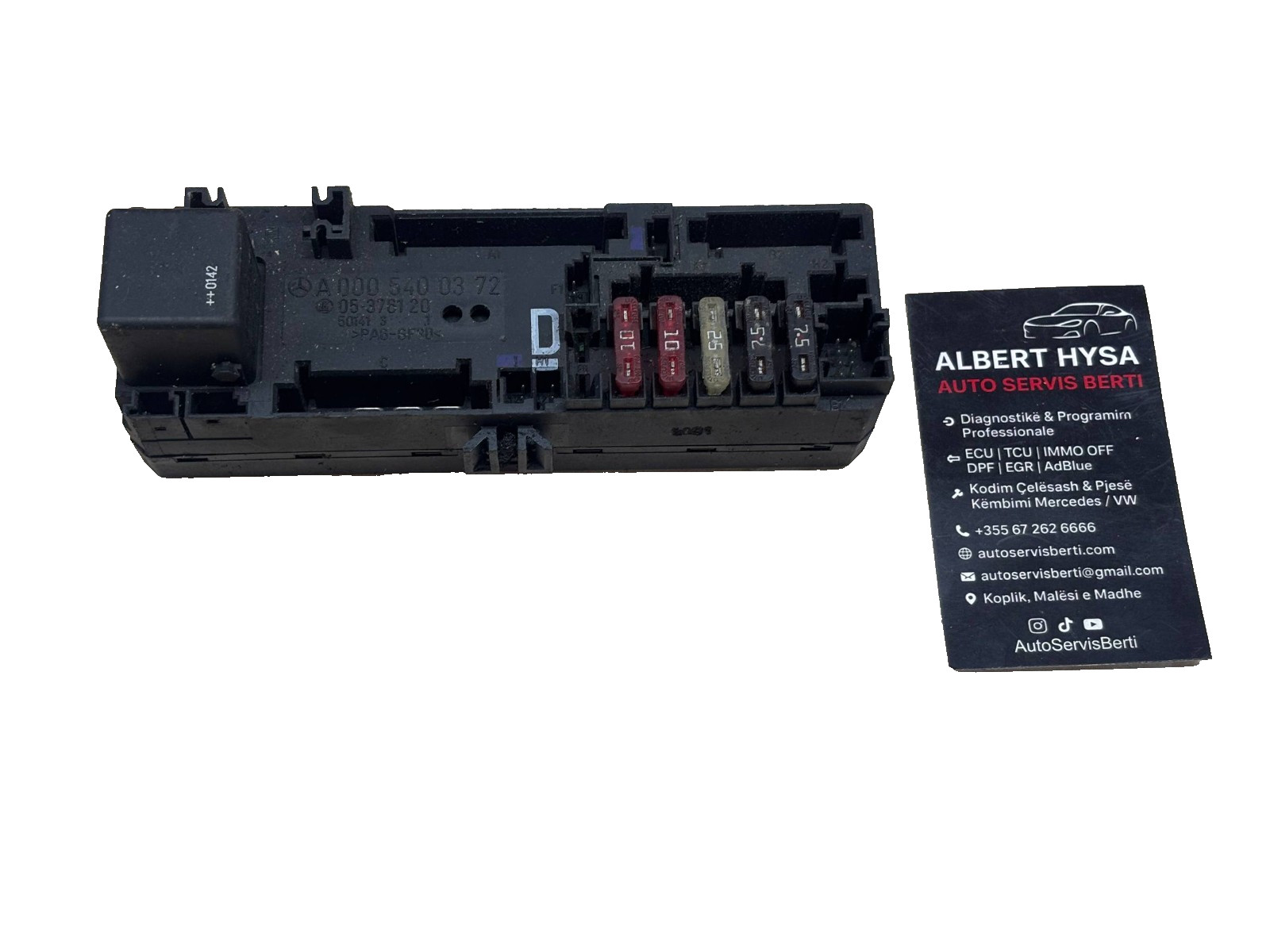 A0005400372 Genuine Mercedes Fuse Box Power Distribution Unit OEM