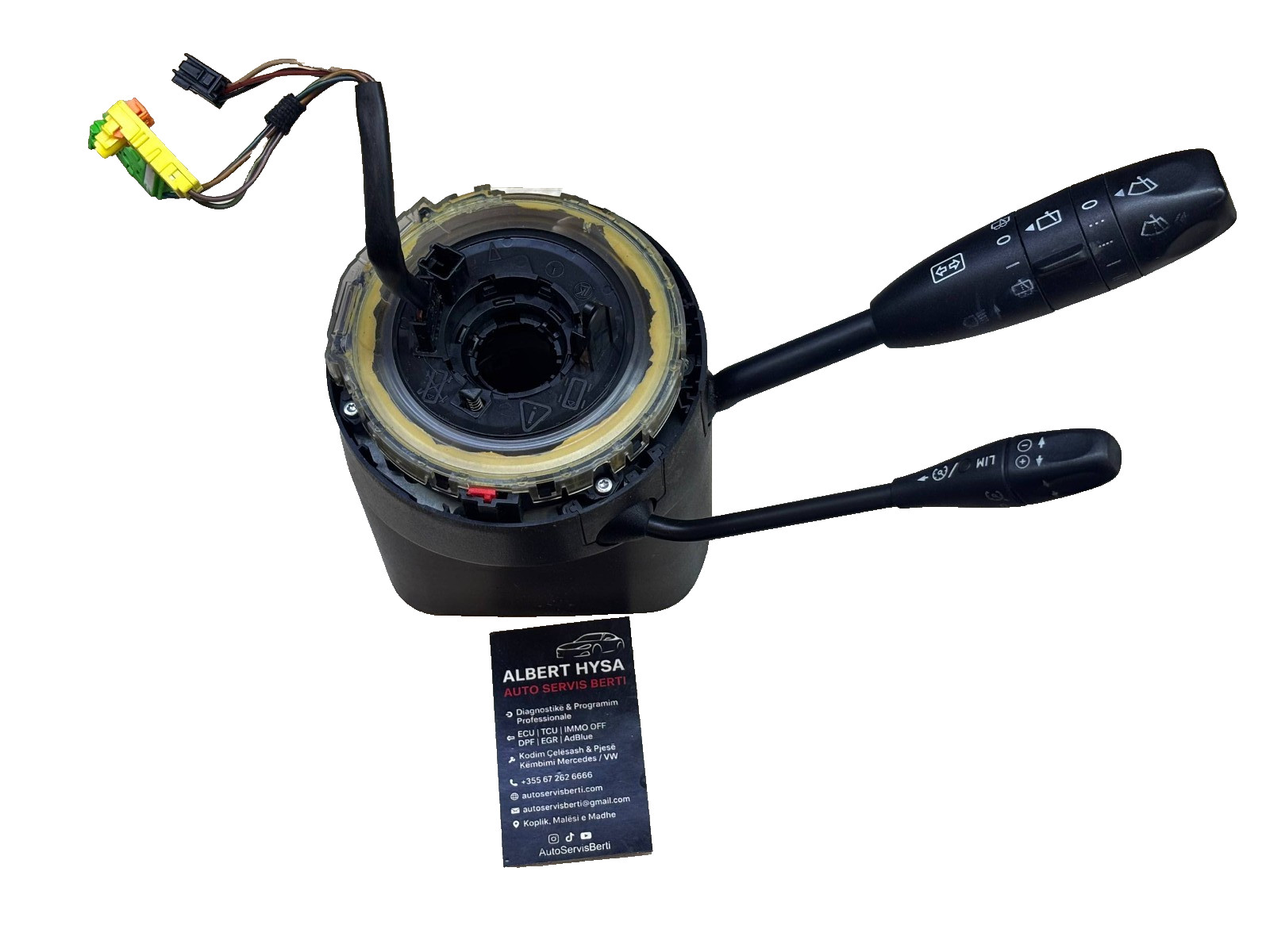 MERCEDES BENZ E CLASS WIPER INDICATOR STALK SWITCHES & SQUIB A2115404262