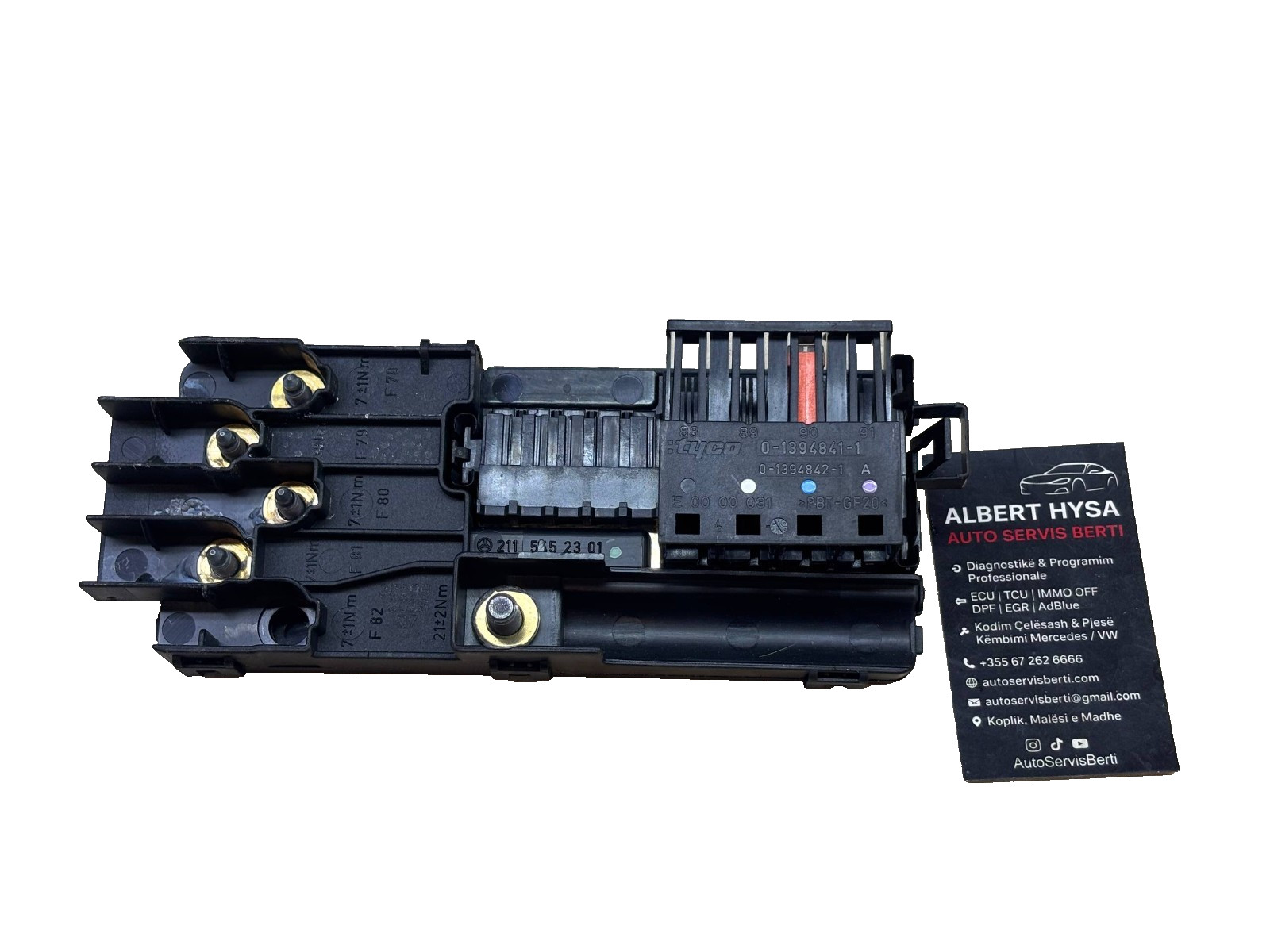 MERCEDES-BENZ E W211 Battery Fuse Box A2115452301