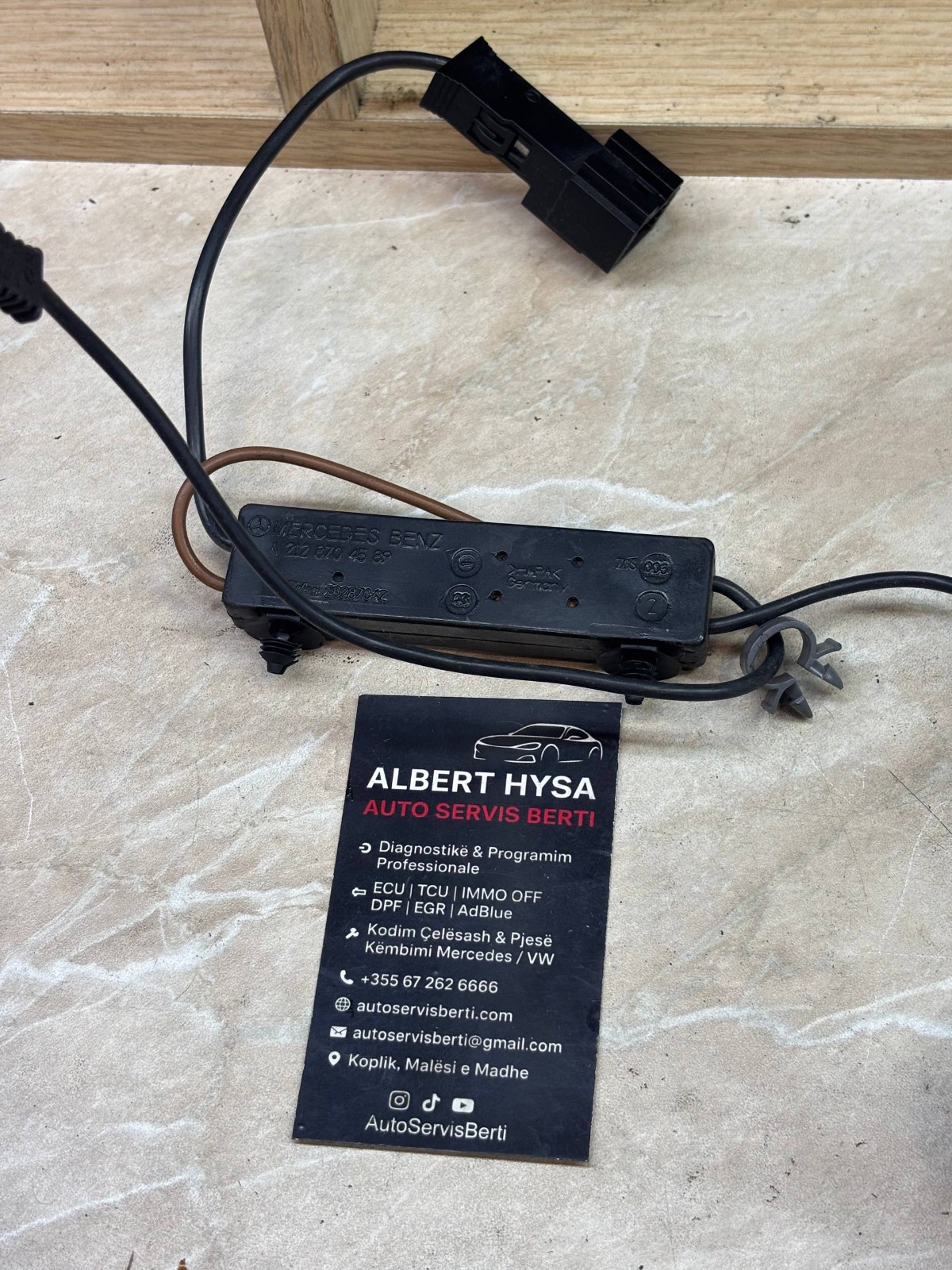 A2128704589 Electronics Module for Mercedes-Benz Class E