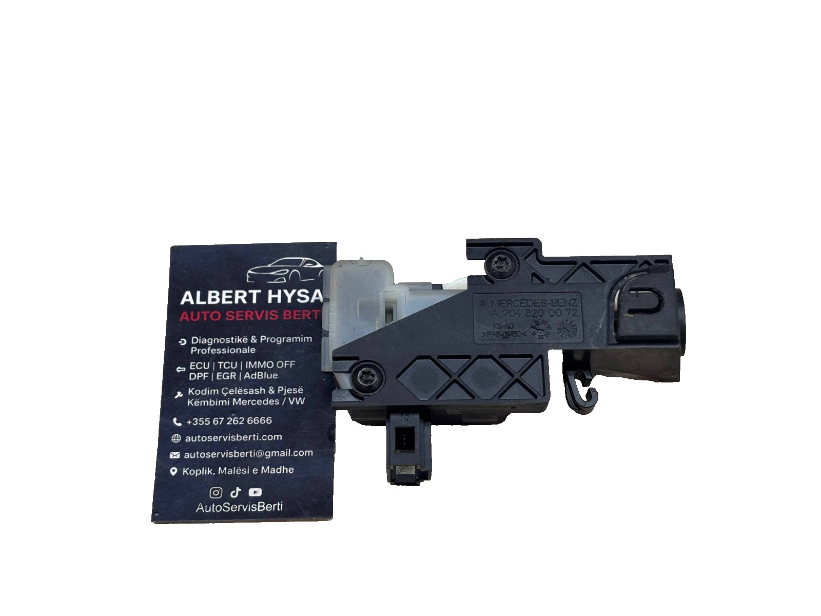 Fuel Tank Flap Actuator A2048200072 MERCEDES-BENZ E250 CABRIOLET A207 MB