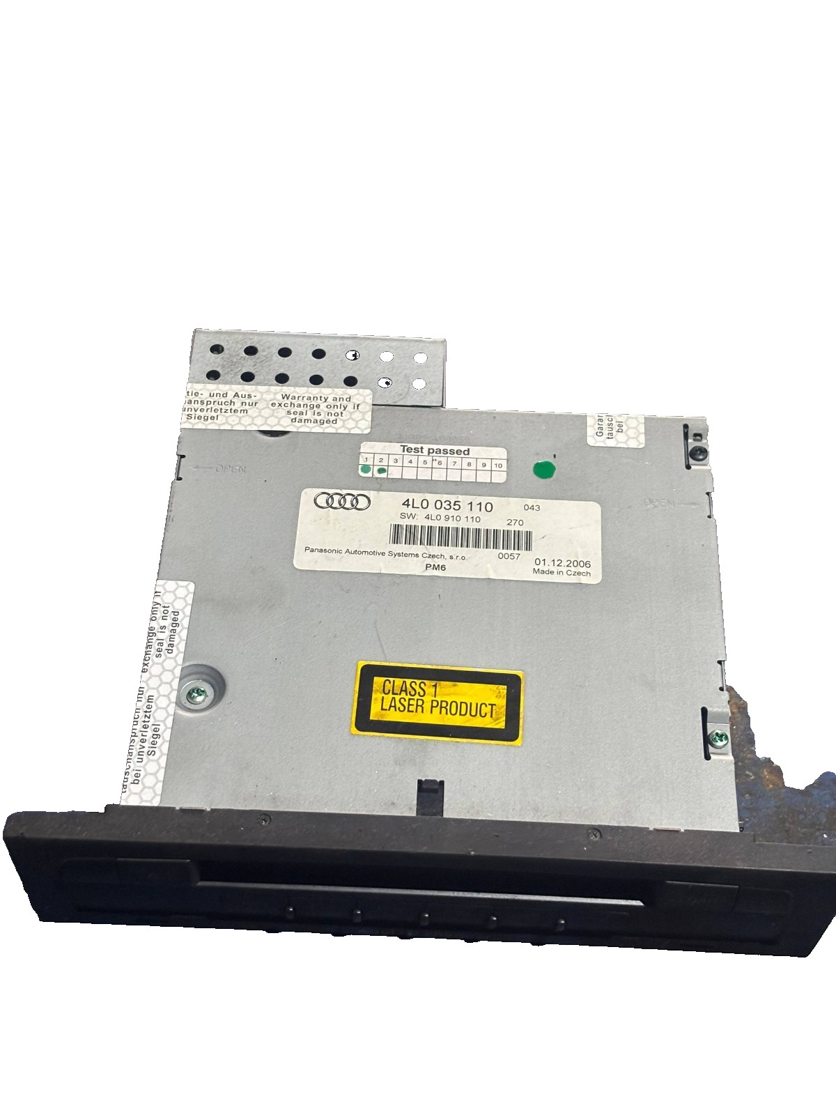 Audi Q7 4L 2007 CD / DVD Changer 4L0035110 AFS43130