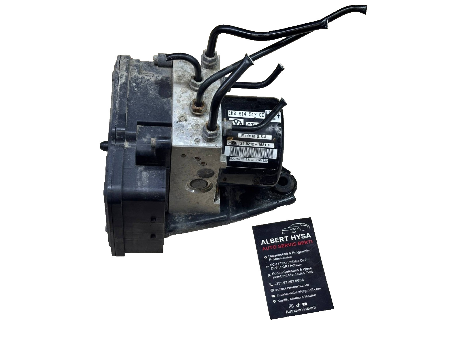 VW Jetta ABS Pump Module ATE ESP 1K0907379AT 1K0614517CE 10.0961-0336.3