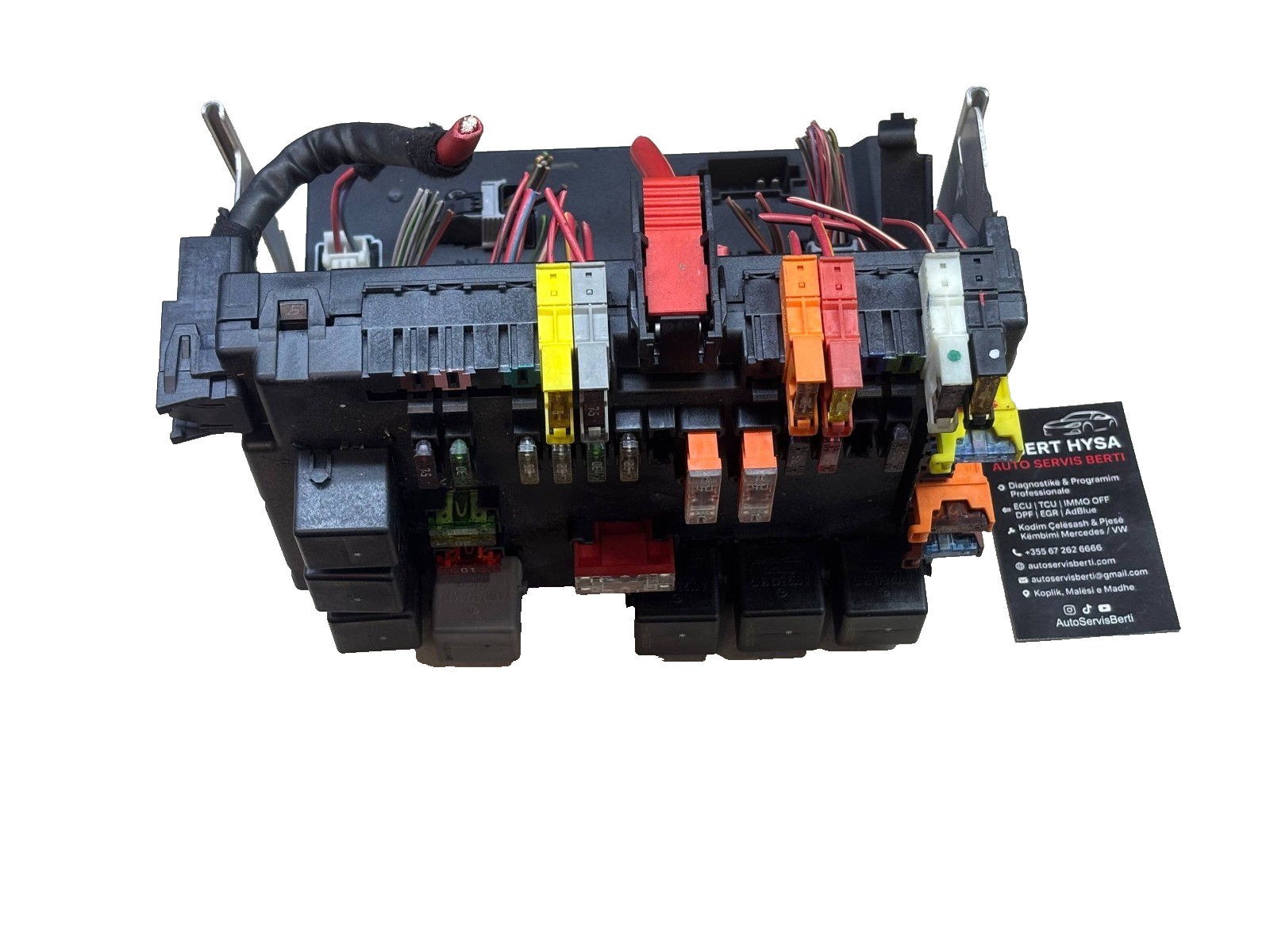 Mercedes W221 Rear SAM Fuse Box Module A2215450801 A2215403050 S-Class