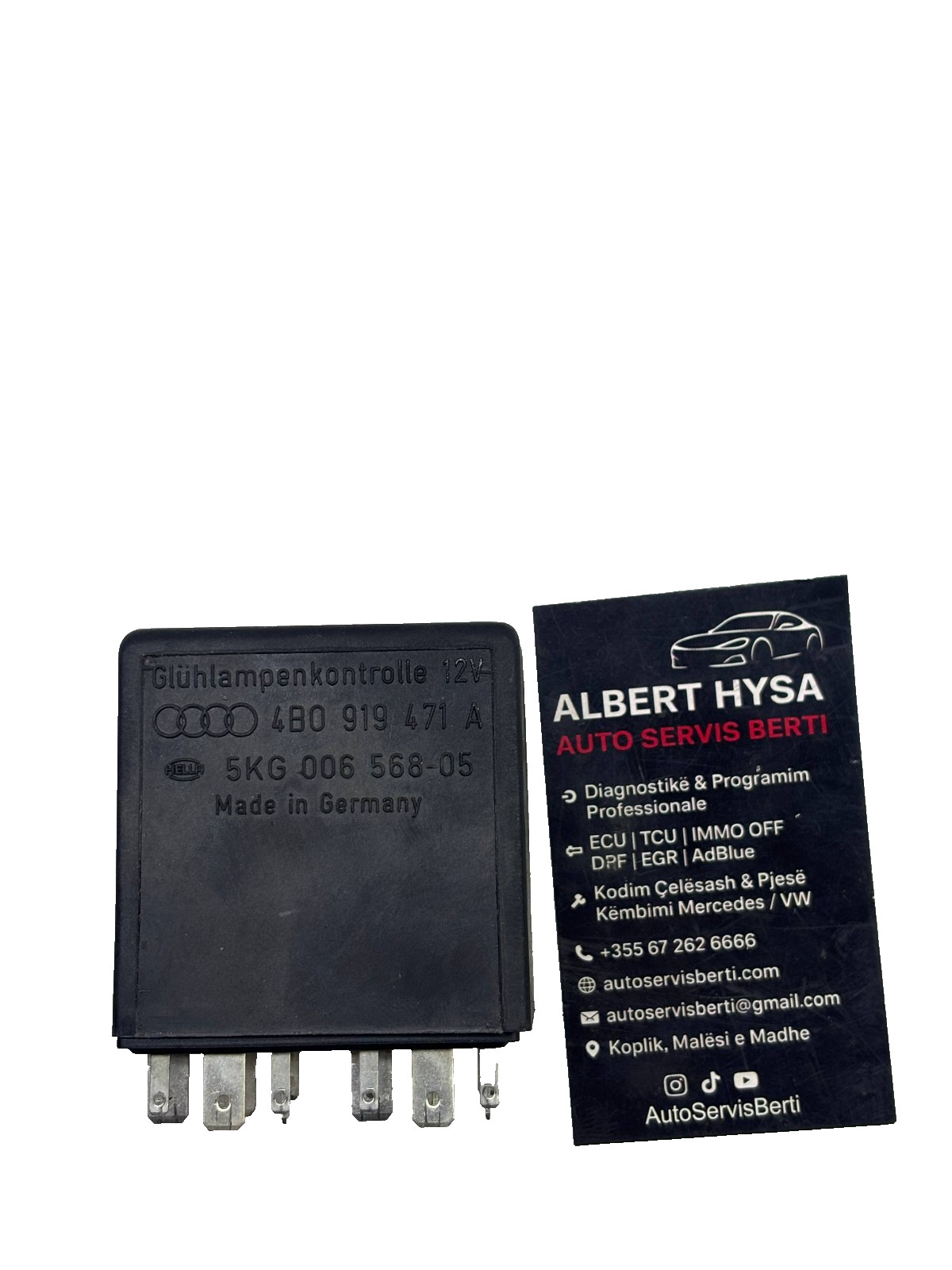 VW Audi Relay 4B0919471A – Electronic Relay / Control Unit