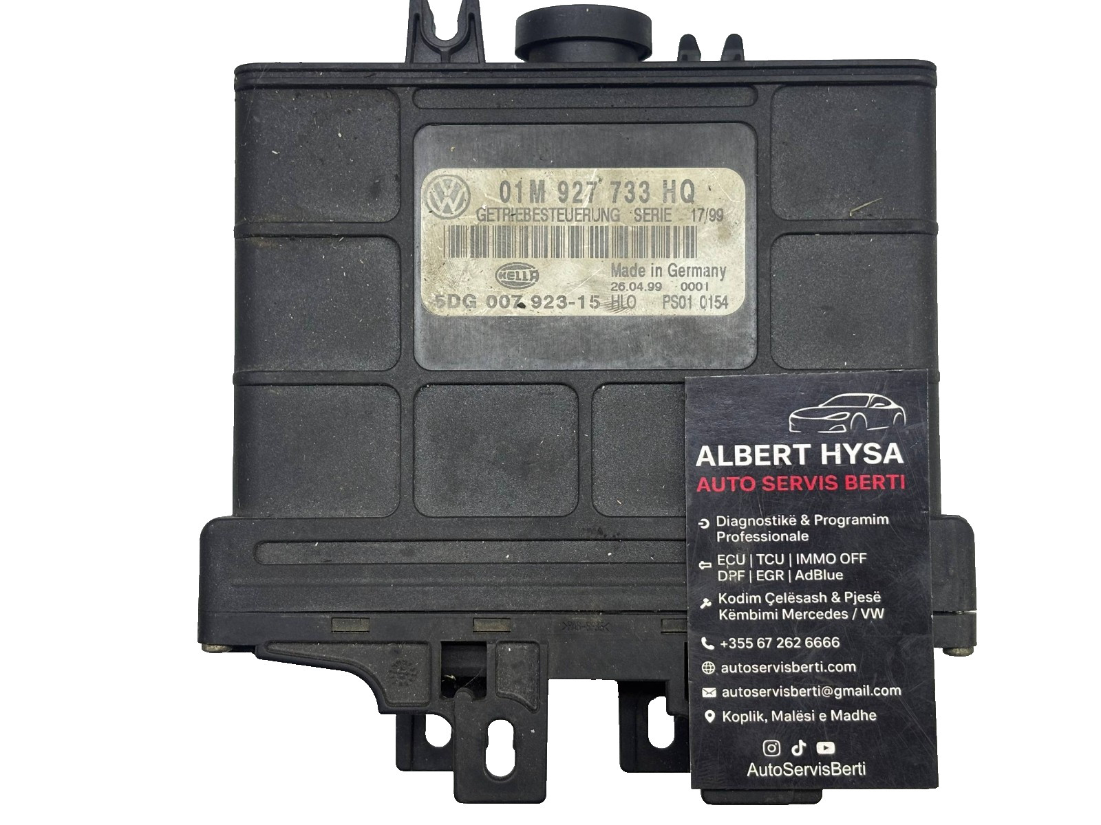 VW Audi TCU 01M927733HQ – Automatic Transmission Control Unit – 5DG007923 15