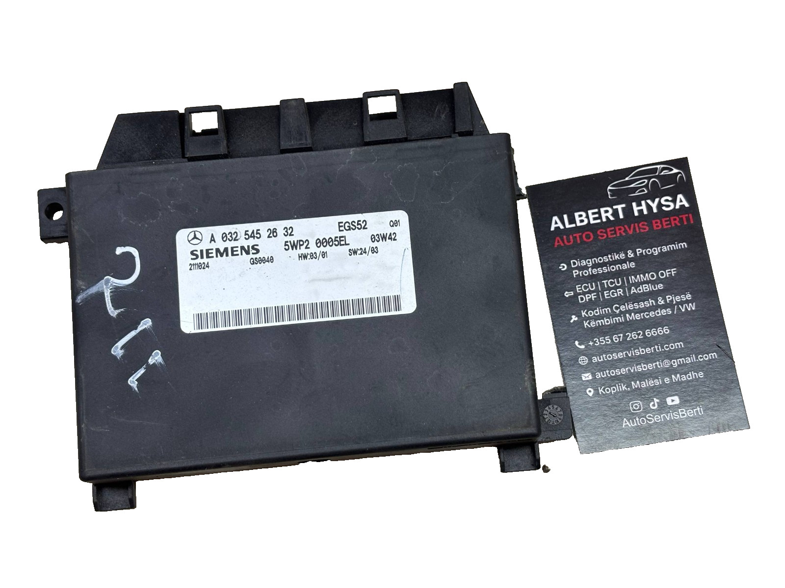 A0325452632 Siemens Control Module EGS52 5WP20005EL OEM