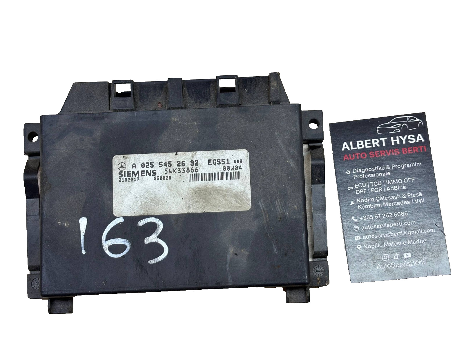A0255452632 Siemens Control Module EGS51 5WK33866 OEM
