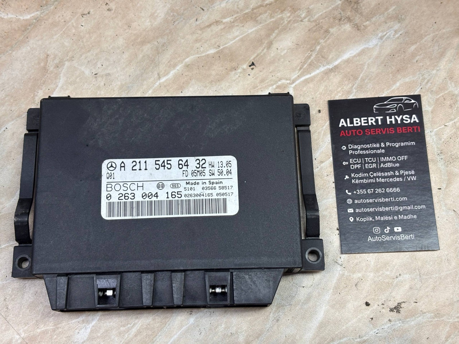 A0345454332 Siemens Control Module EGS52 5WP20005JW OEM