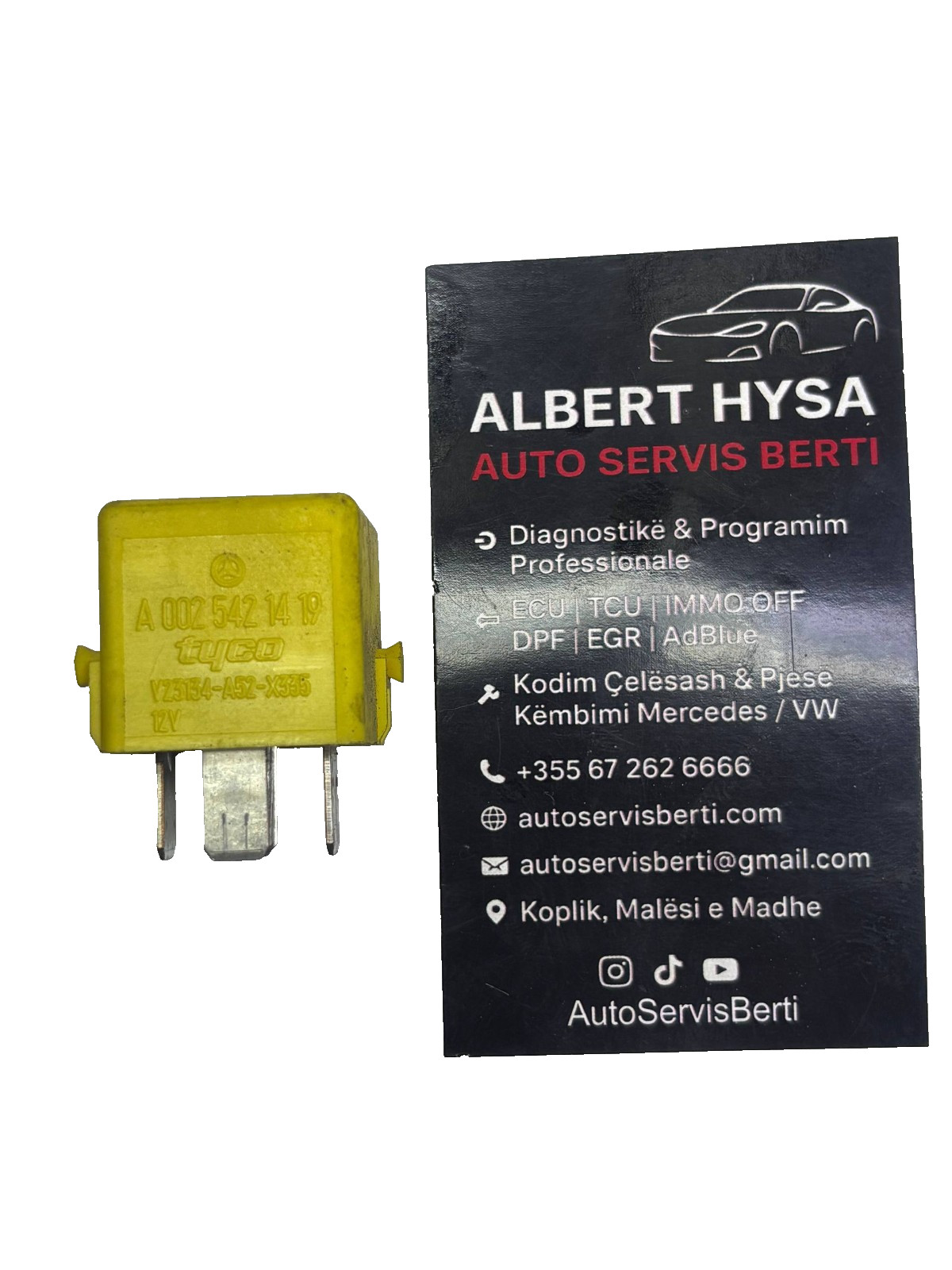 Mercedes Relay A0025421419 – Electronic Relay Module