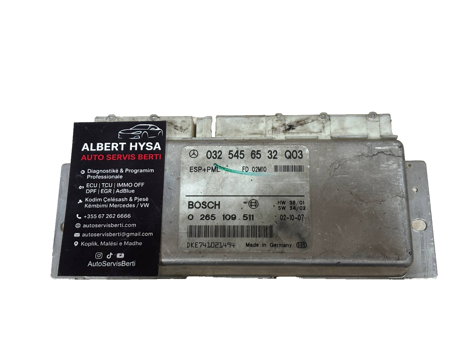 Mercedes Electronic Control Module 0325456532