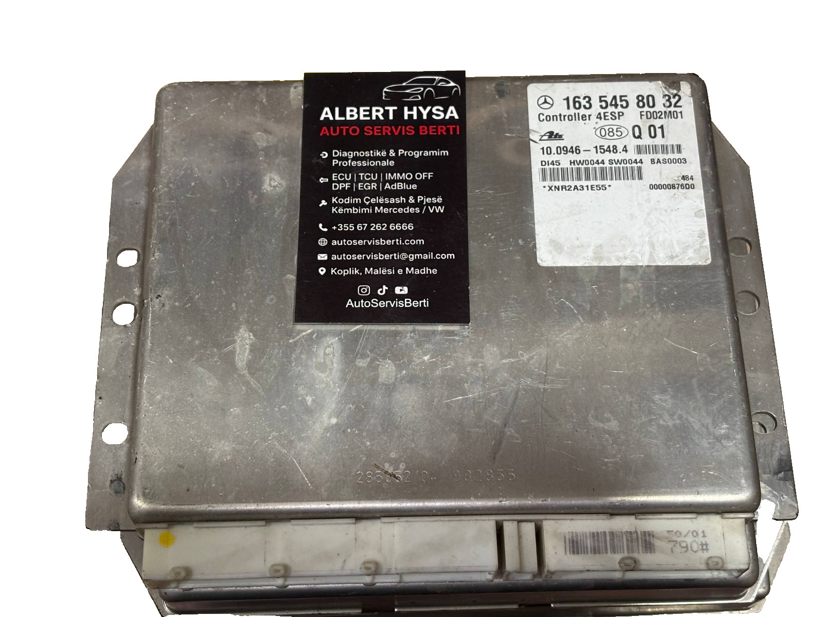 Mercedes Electronic Control Module 1635458032