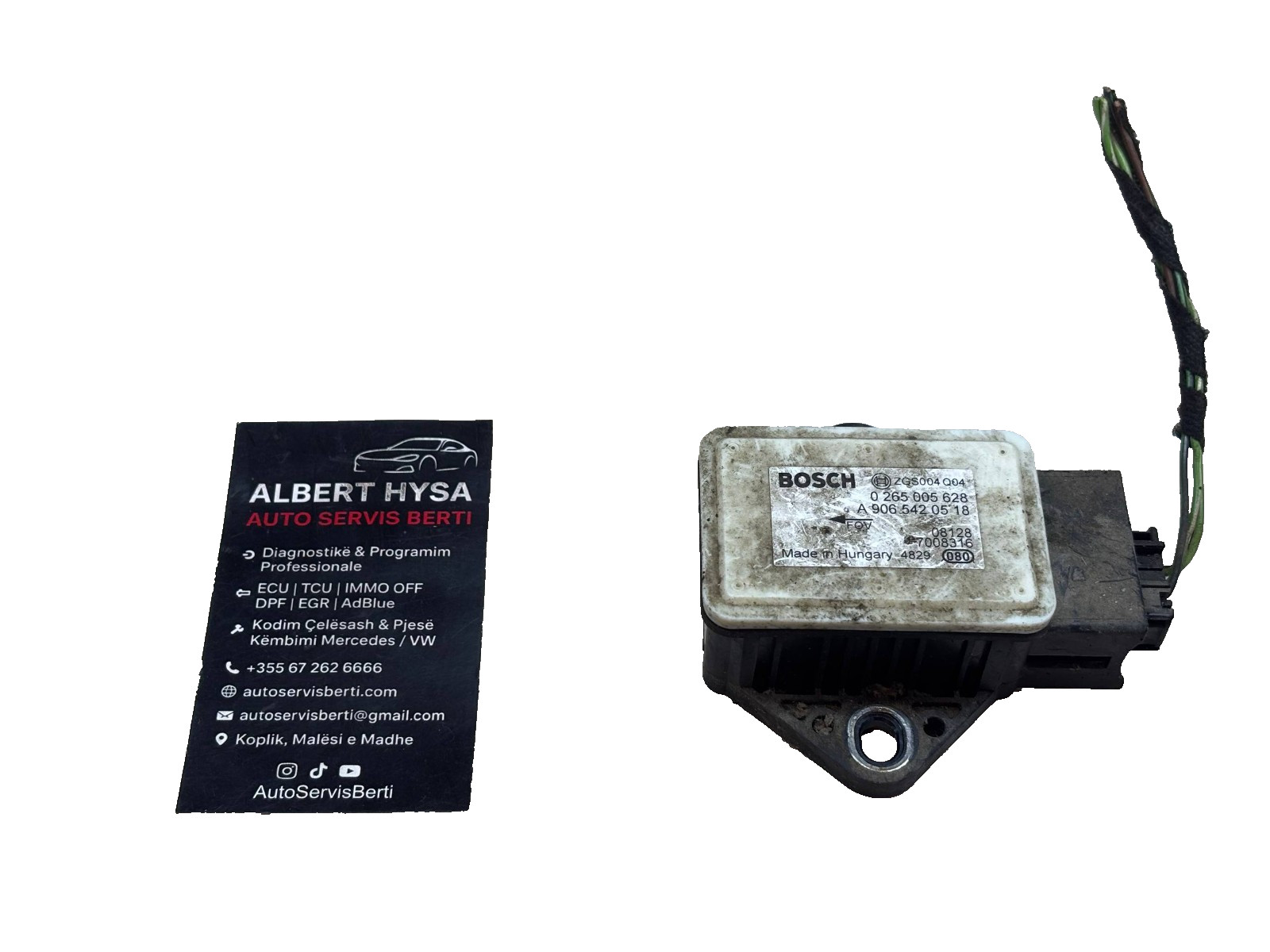 MERCEDES VITO ECU MODULE SENSOR YAW RATIO SENSOR 0265005628