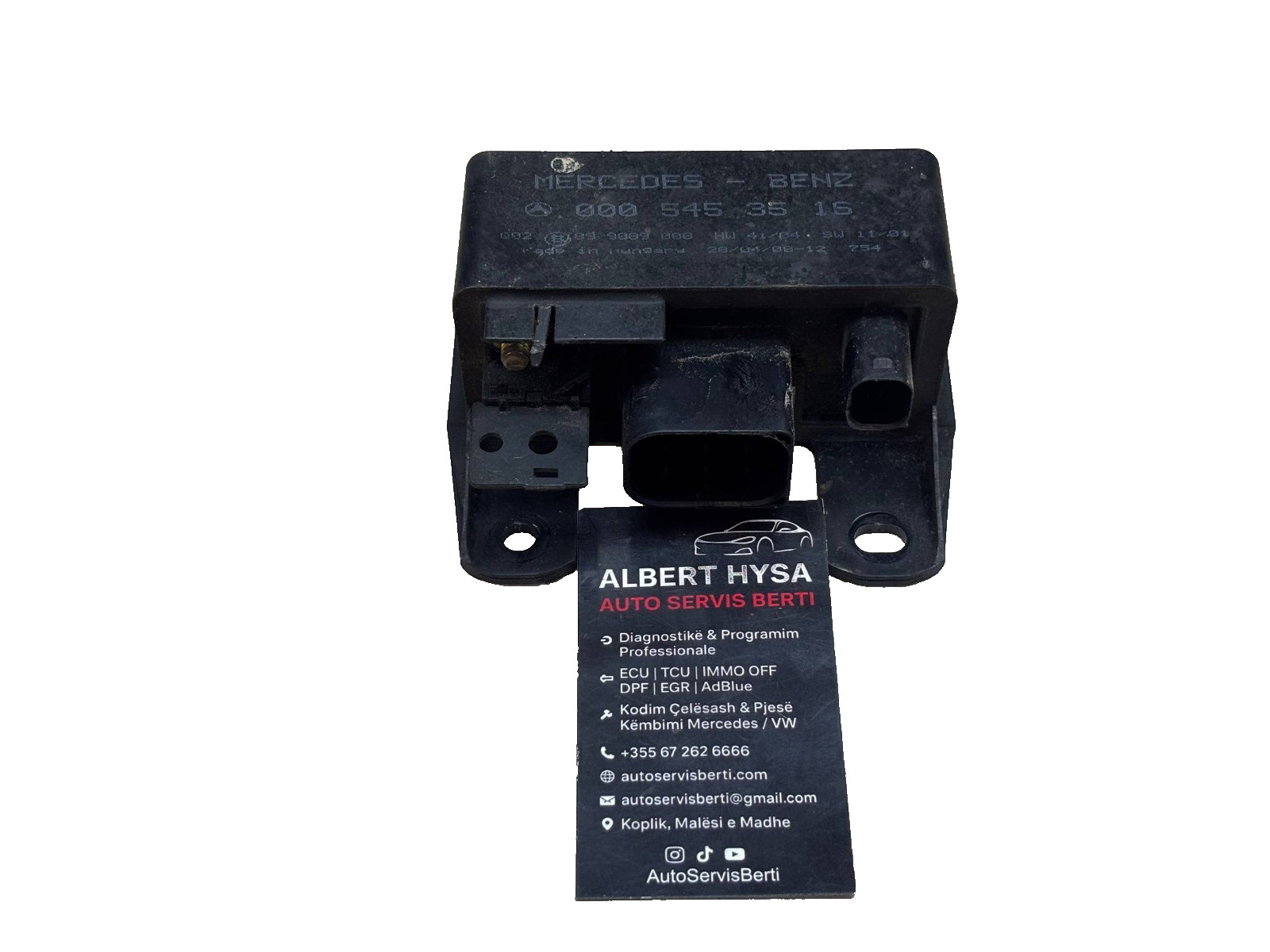 Glow Plug Relay for Mercedes Benz 4pins 0005453516