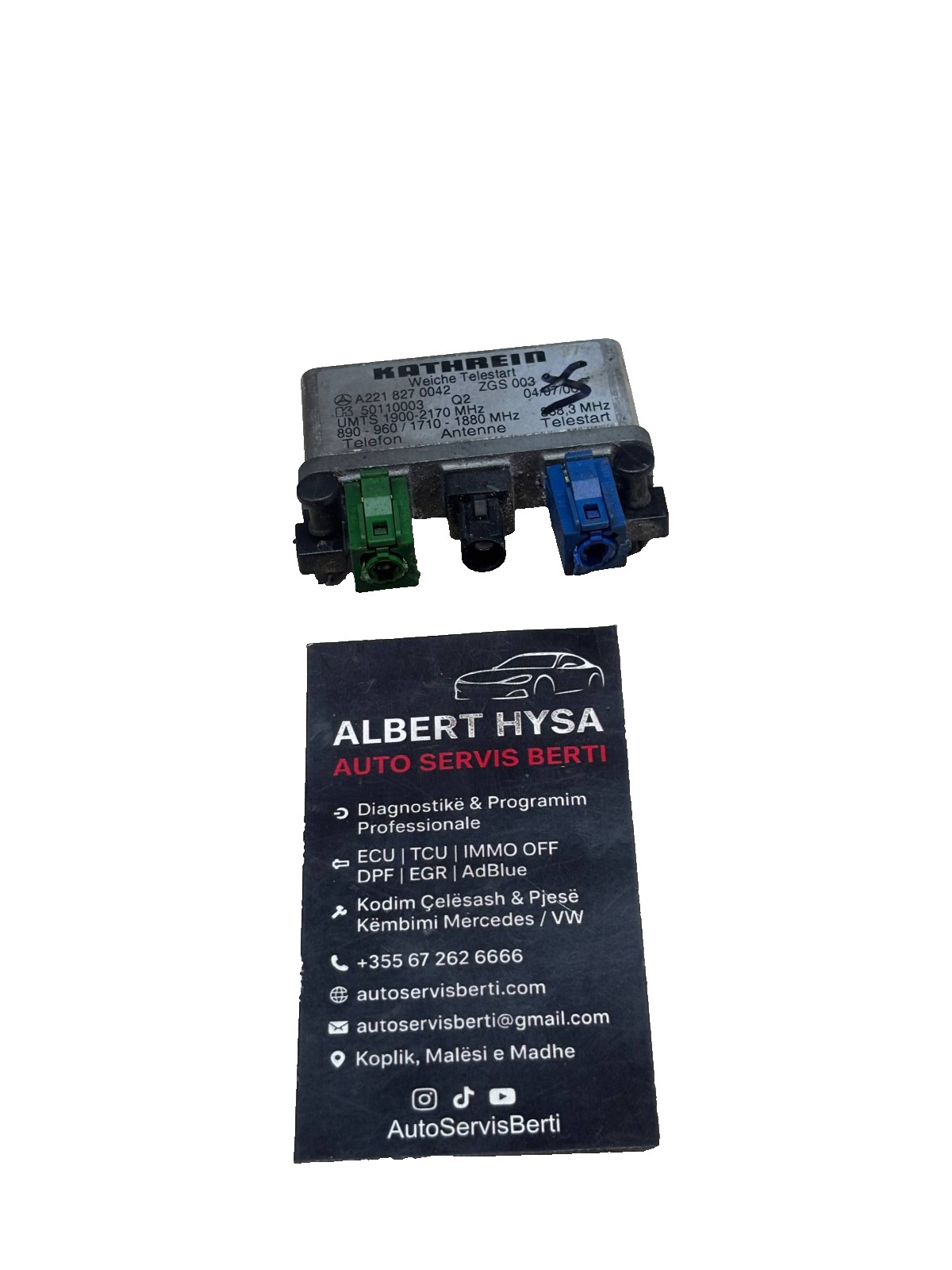 Antenna Amplifier Telestart A2218270042 Mercedes-Benz W221