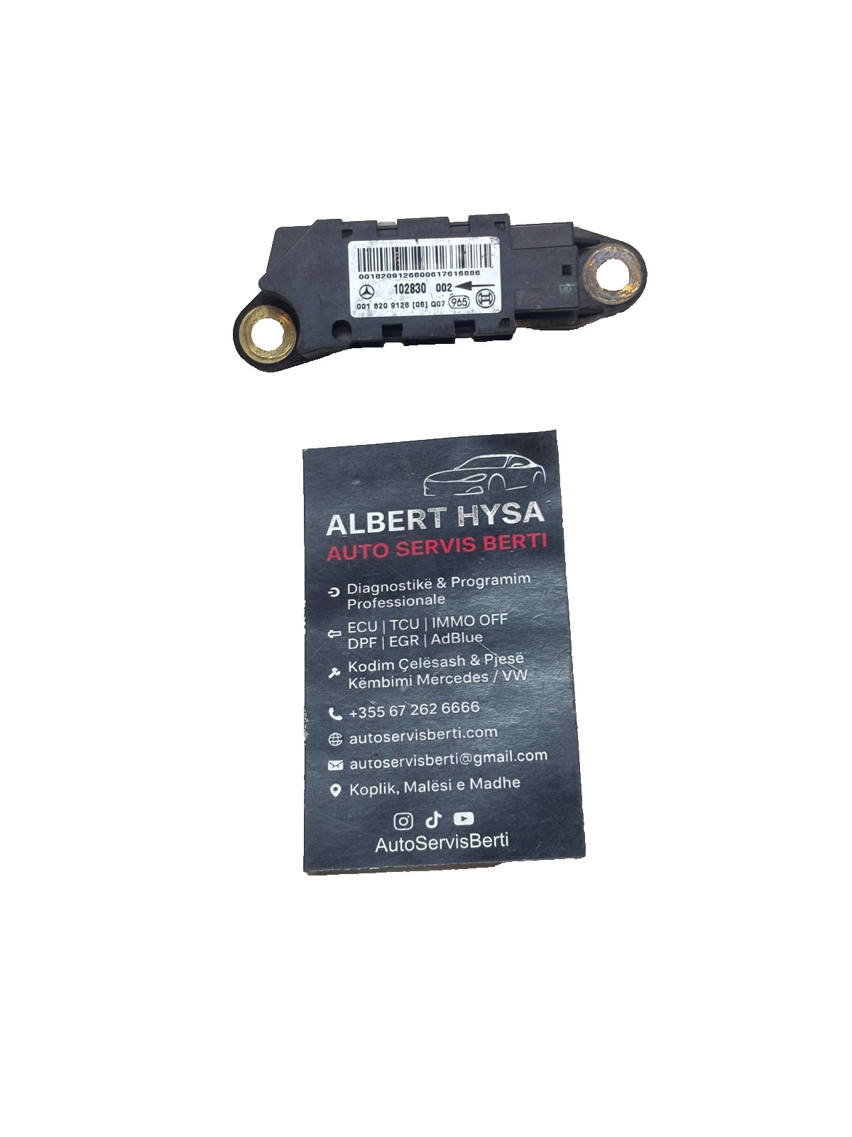Mercedes-Benz CLK W209 Control Module 0018209126 06