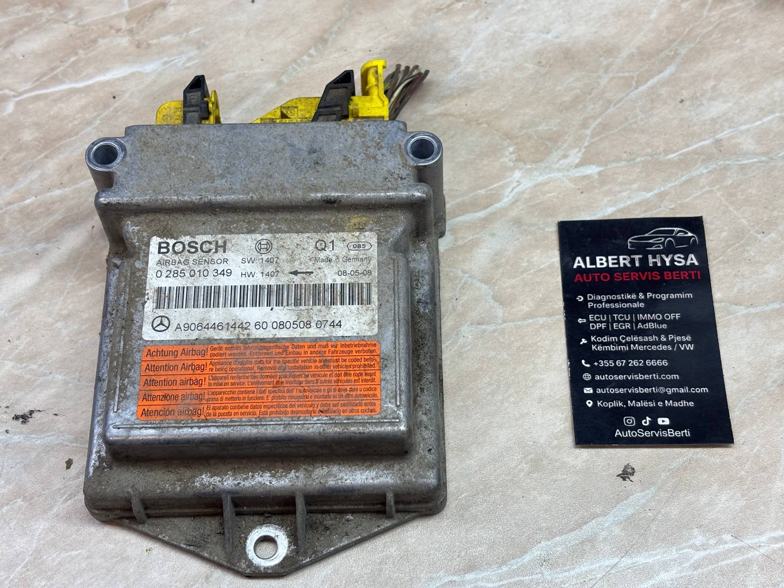 Volkswagen Crafter 2008 ECU Module A9064461442 9064461442 0285010349