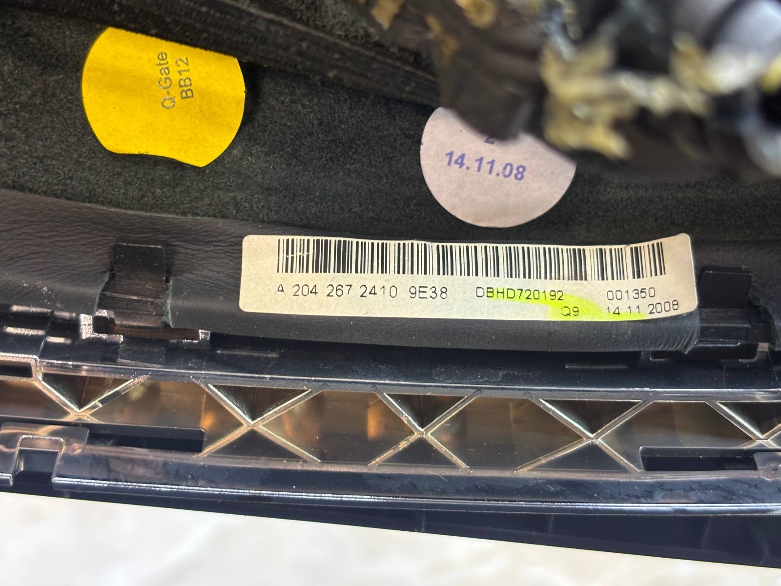 Mercedes W204 Automatic Gear Shifter Selector Lever A2042671288 A2042672410