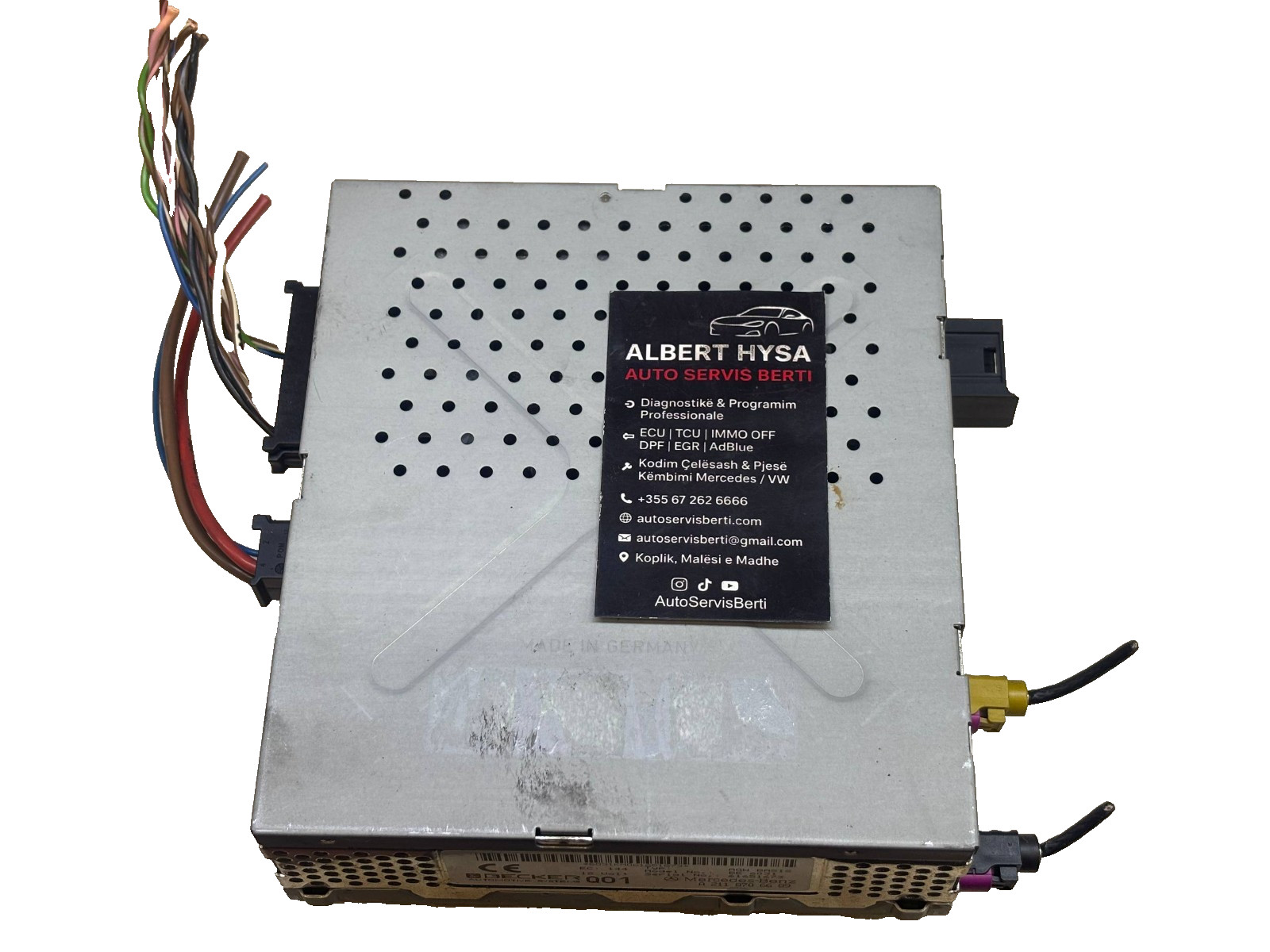 Mercedes W211 AGW Audio Gateway Module Becker BE6031 A2118706689