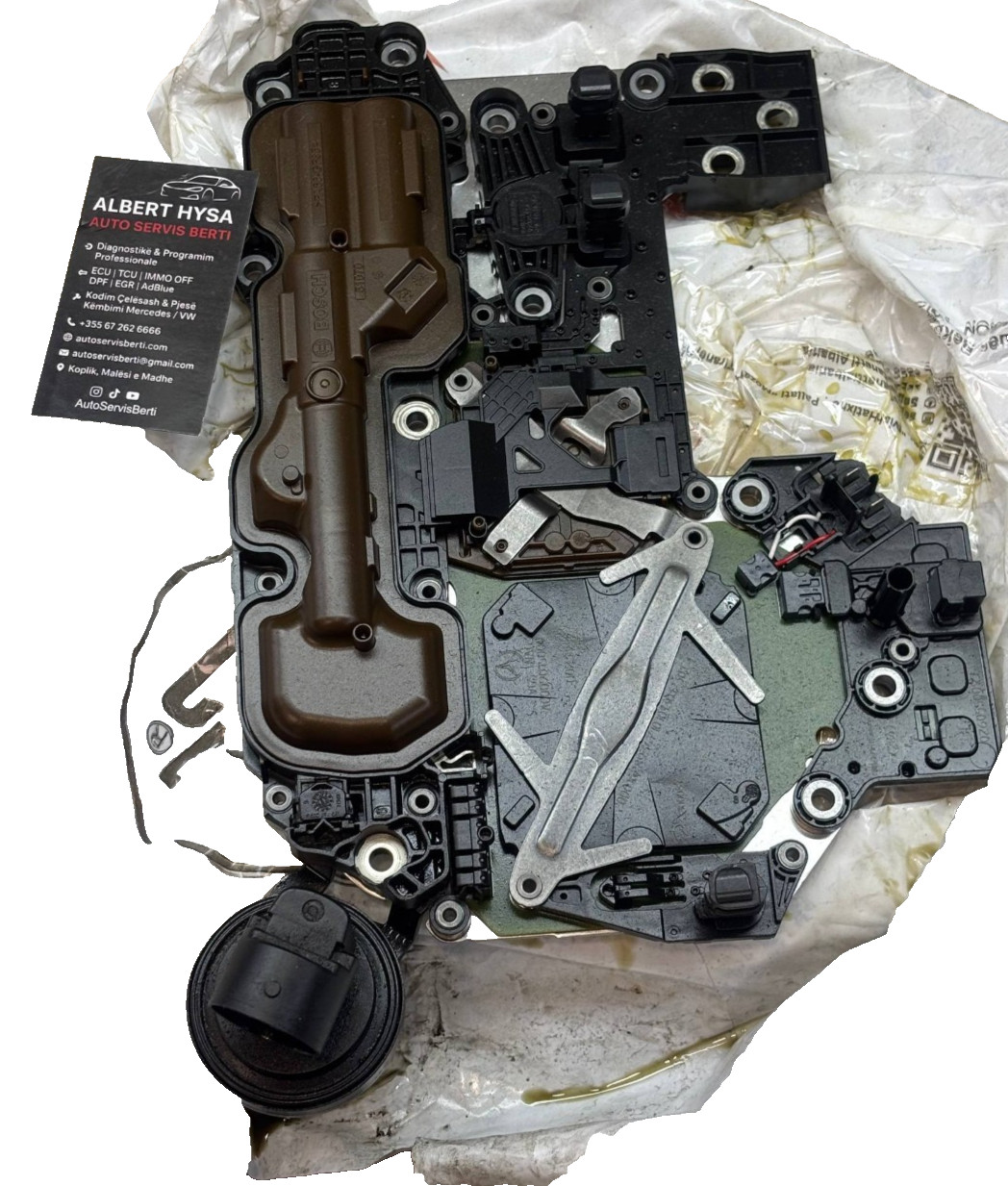 Mercedes-Benz VGS NAG2 7G-Tronic Conductor Plate A0009015000 Transmission Valve