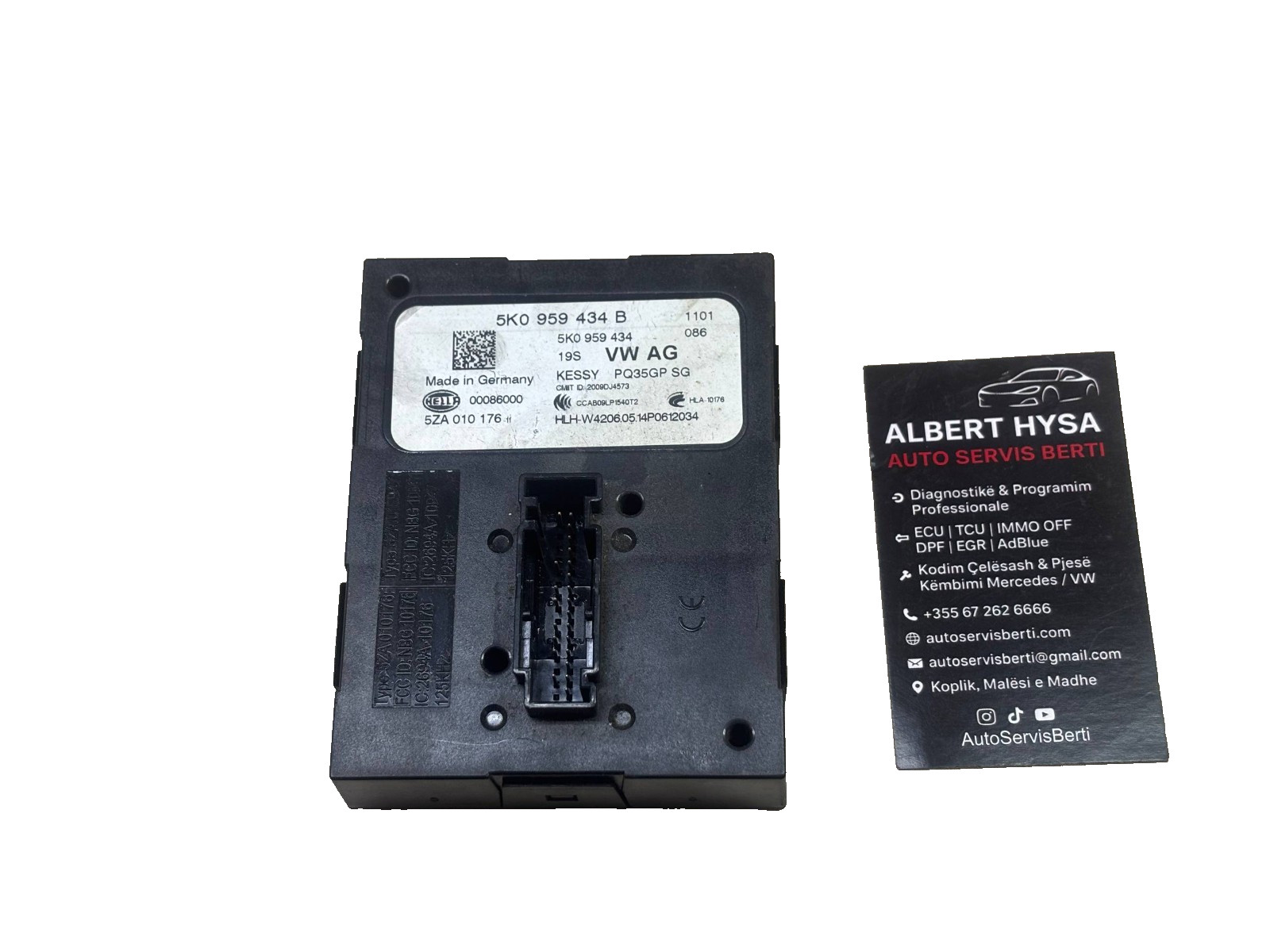 VW KESSY Module 5K0959434B Comfort Control Unit Keyless Entry Start Golf Mk6 OEM
