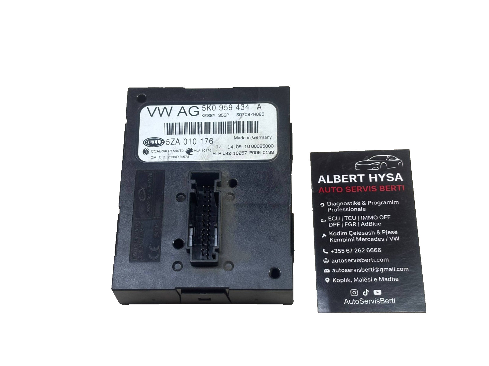 VW KESSY Module 5K0959434A Comfort Control Unit Keyless Entry Start Golf Mk6 OEM